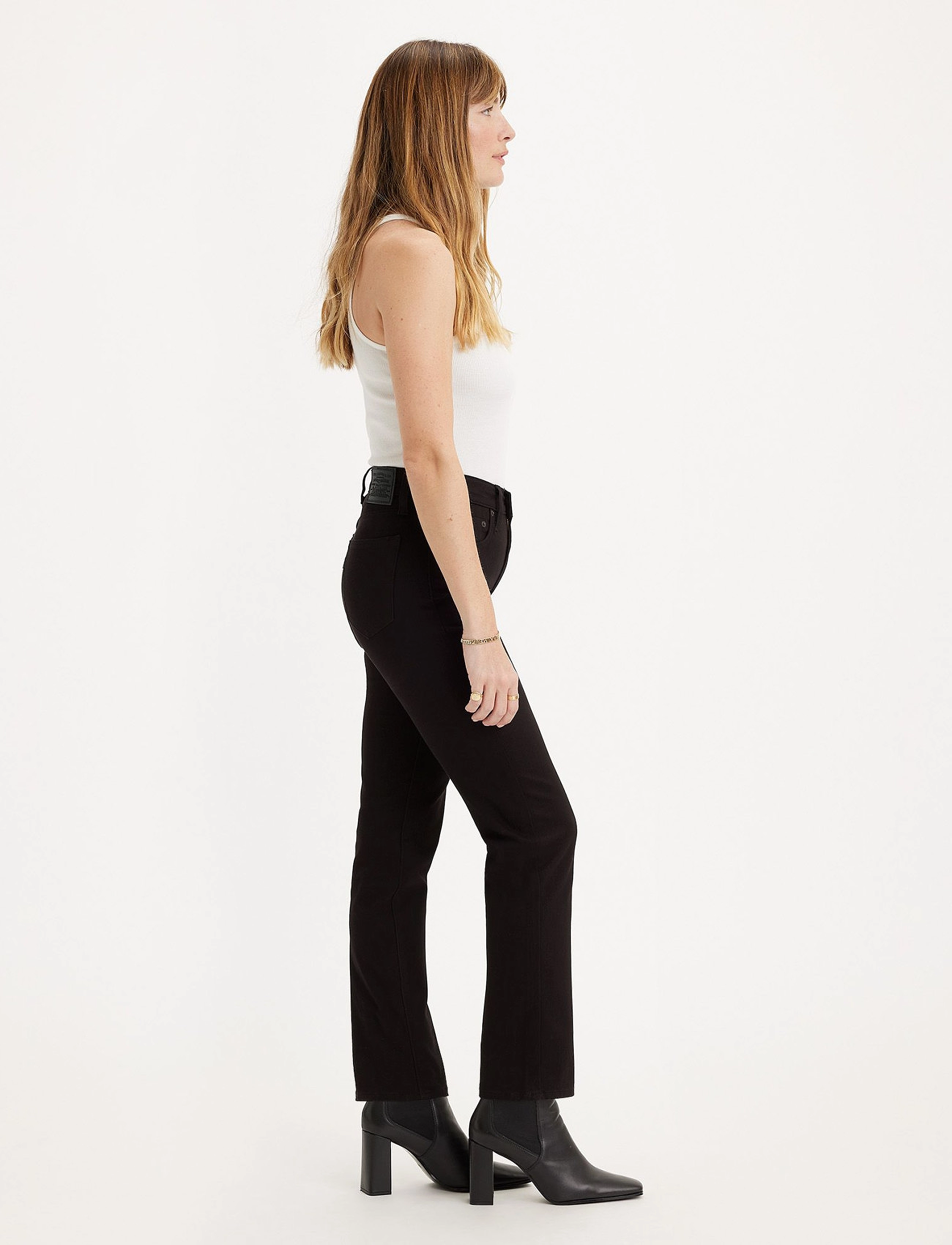 Levi's® - 724 HIGH RISE STRAIGHT NIGHT I - blacks - 4