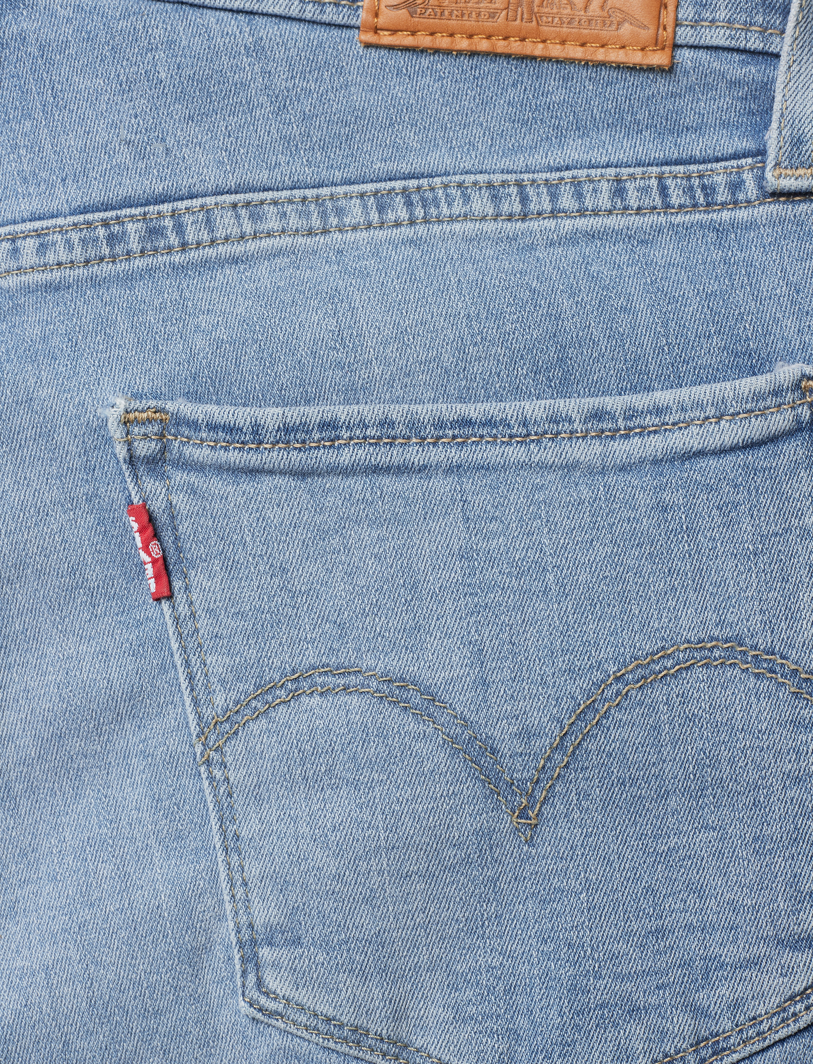 LEVI´S Women - 724 HIGH RISE STRAIGHT SAN FRA - light indigo - worn in - 4