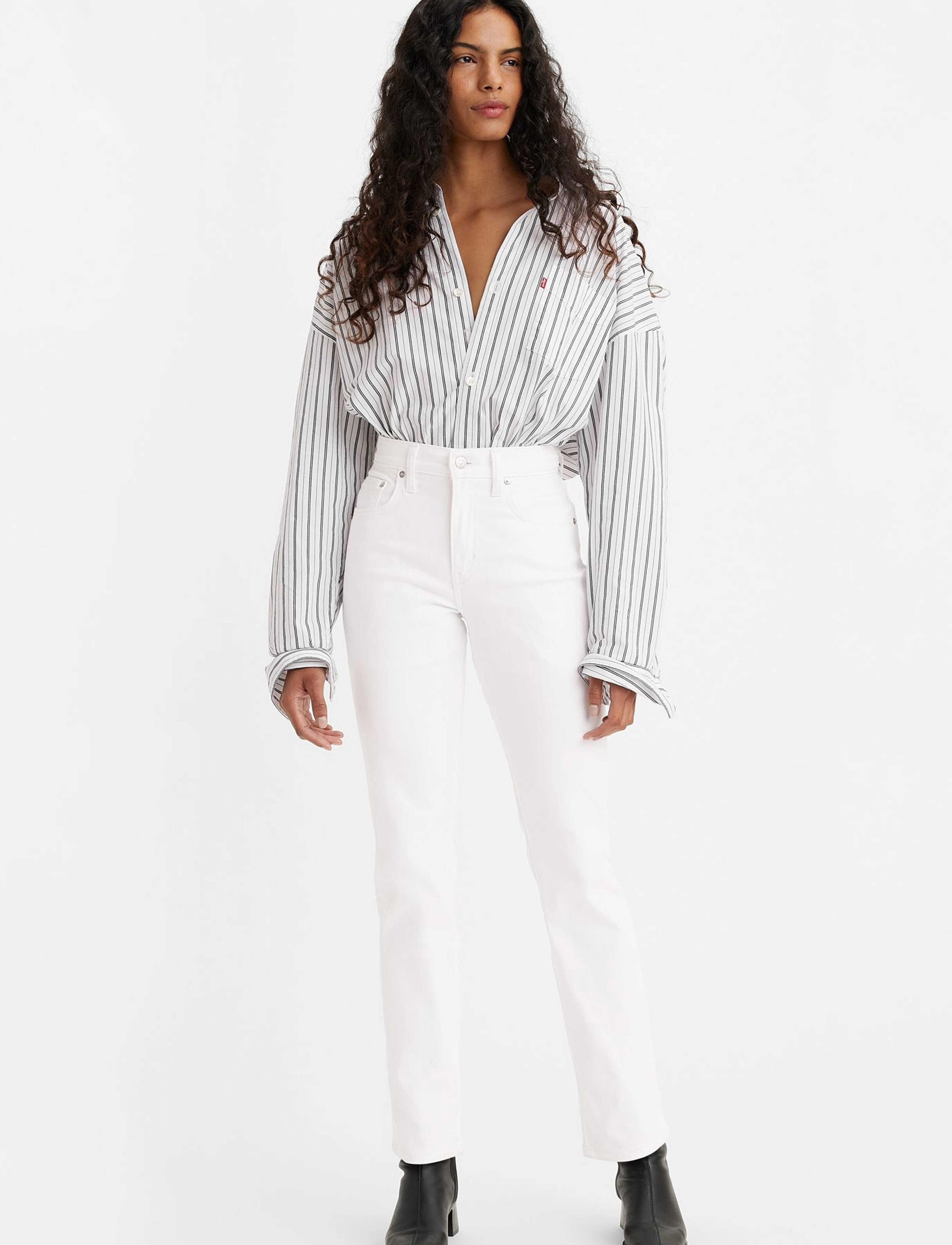 Levi's® - 724 HIGH RISE STRAIGHT WESTERN - neutrals - 3