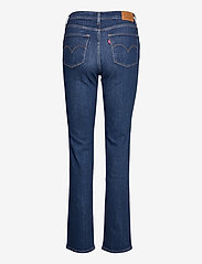 LEVI´S Women - 724 HIGH RISE STRAIGHT NONSTOP - raka jeans - med indigo - worn in - 1