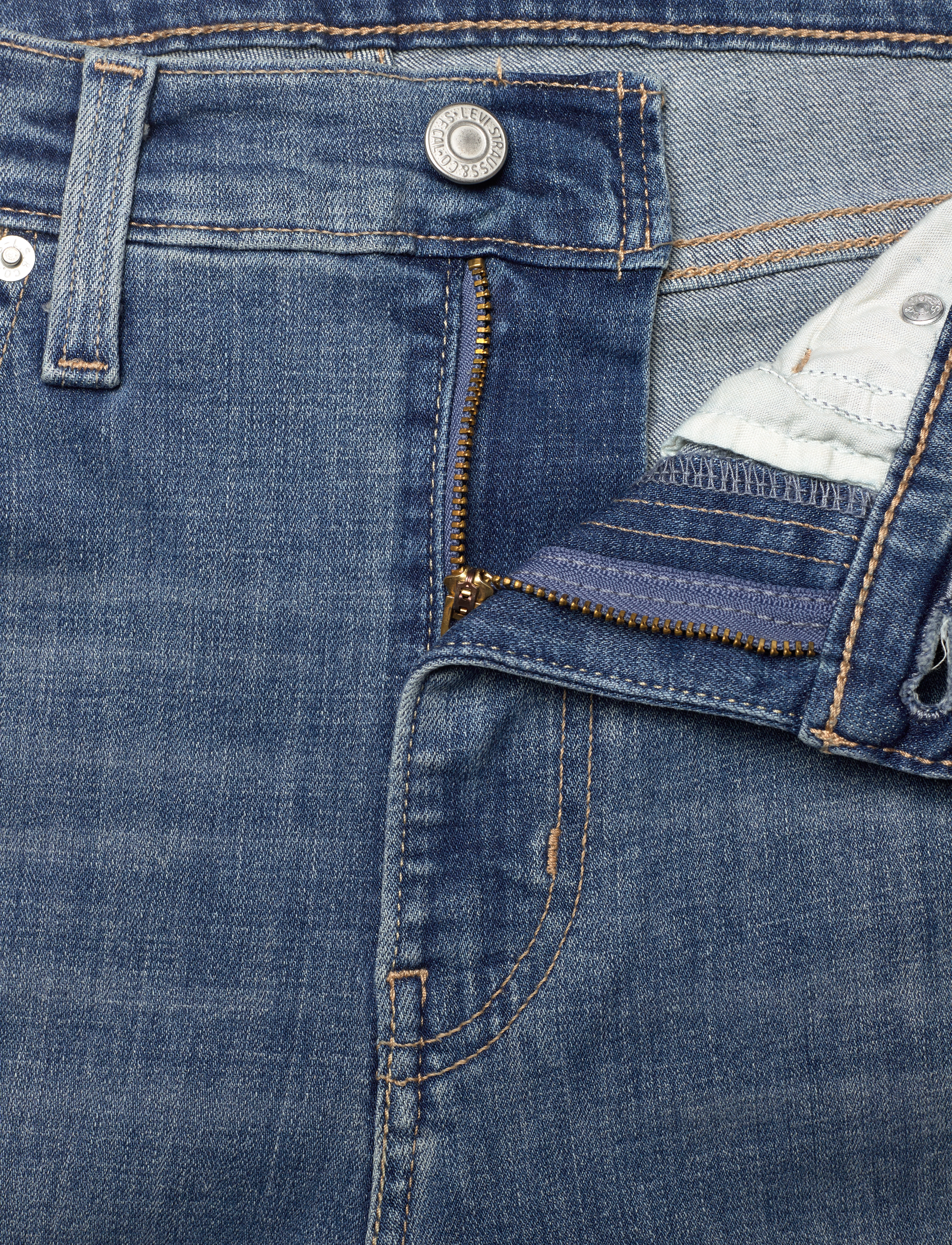 Levi's® - 724 HIGH RISE STRAIGHT SLATE I - dark indigo - worn in - 2