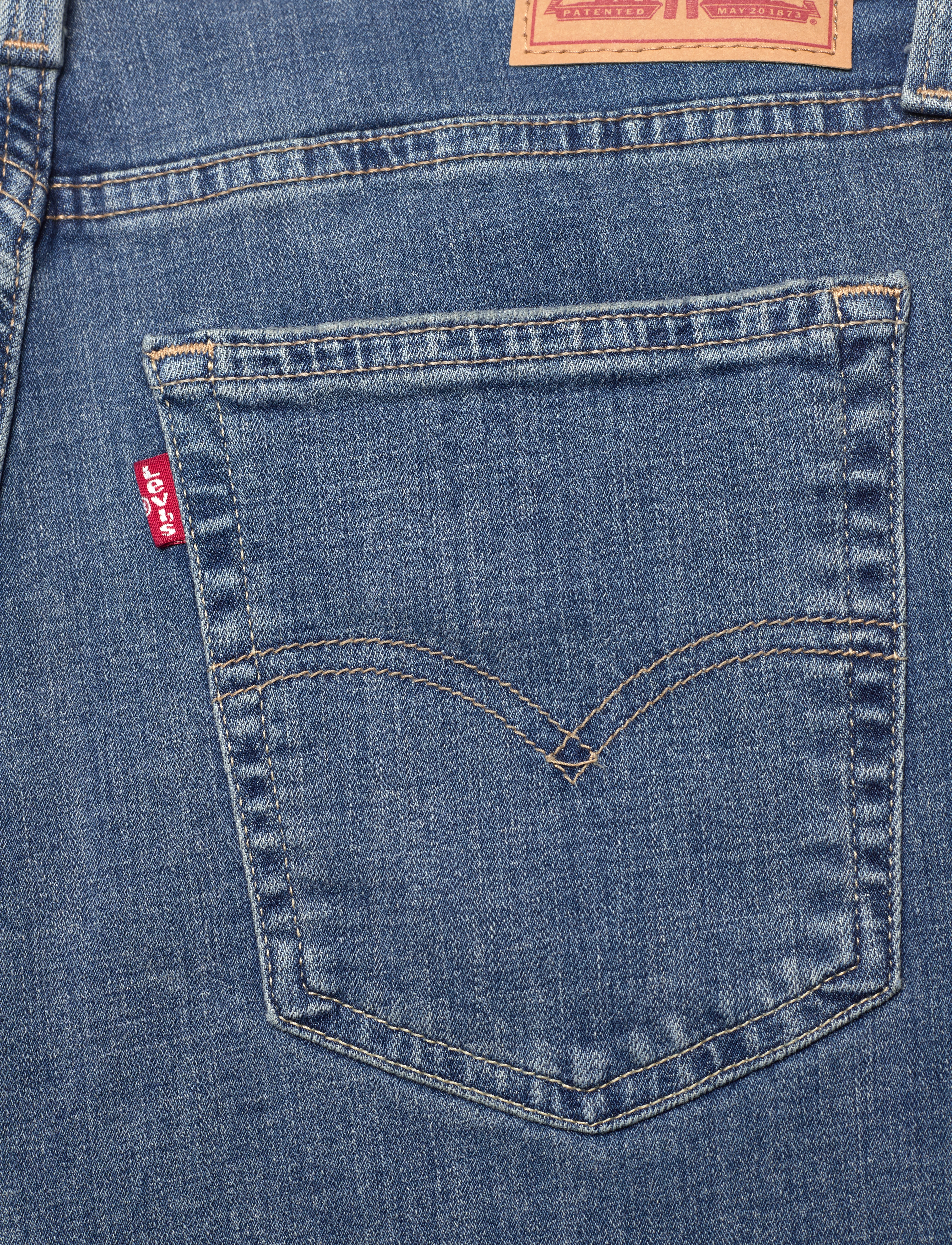 Levi's® - 724 HIGH RISE STRAIGHT SLATE I - dark indigo - worn in - 3