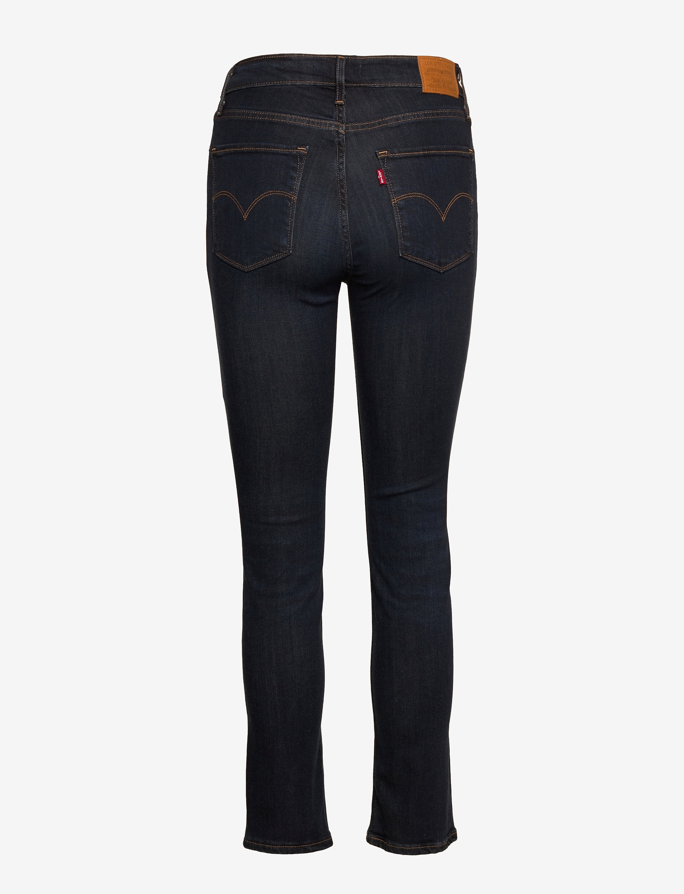 Levi's® - 724 HIGH RISE STRAIGHT SANTIAG - dark indigo - worn in - 1