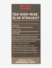 LEVI´S Women - 724 HIGH RISE STRAIGHT SANTIAG - kitsad teksad - dark indigo - worn in - 2
