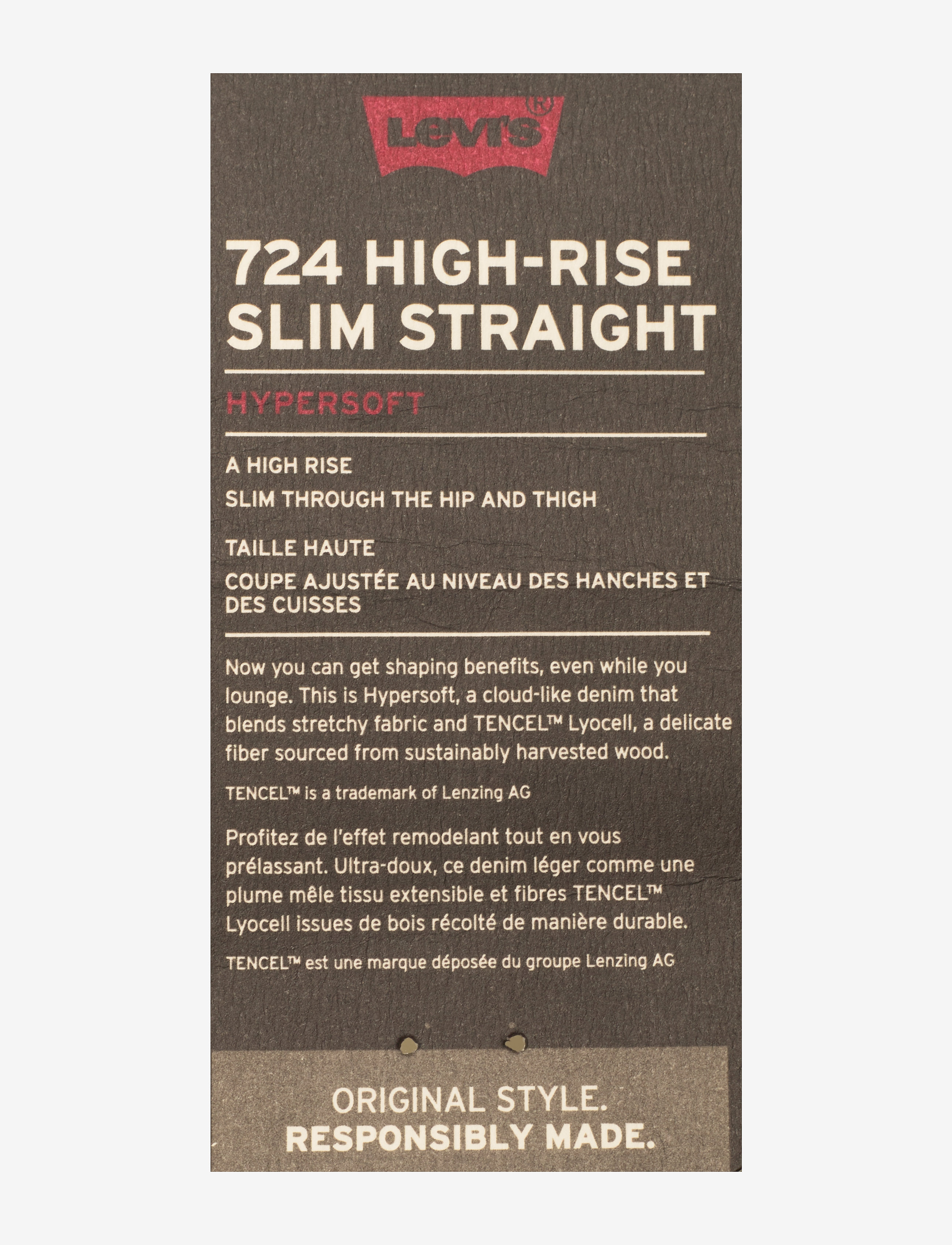 Levi's® - 724 HIGH RISE STRAIGHT SANTIAG - dark indigo - worn in - 5