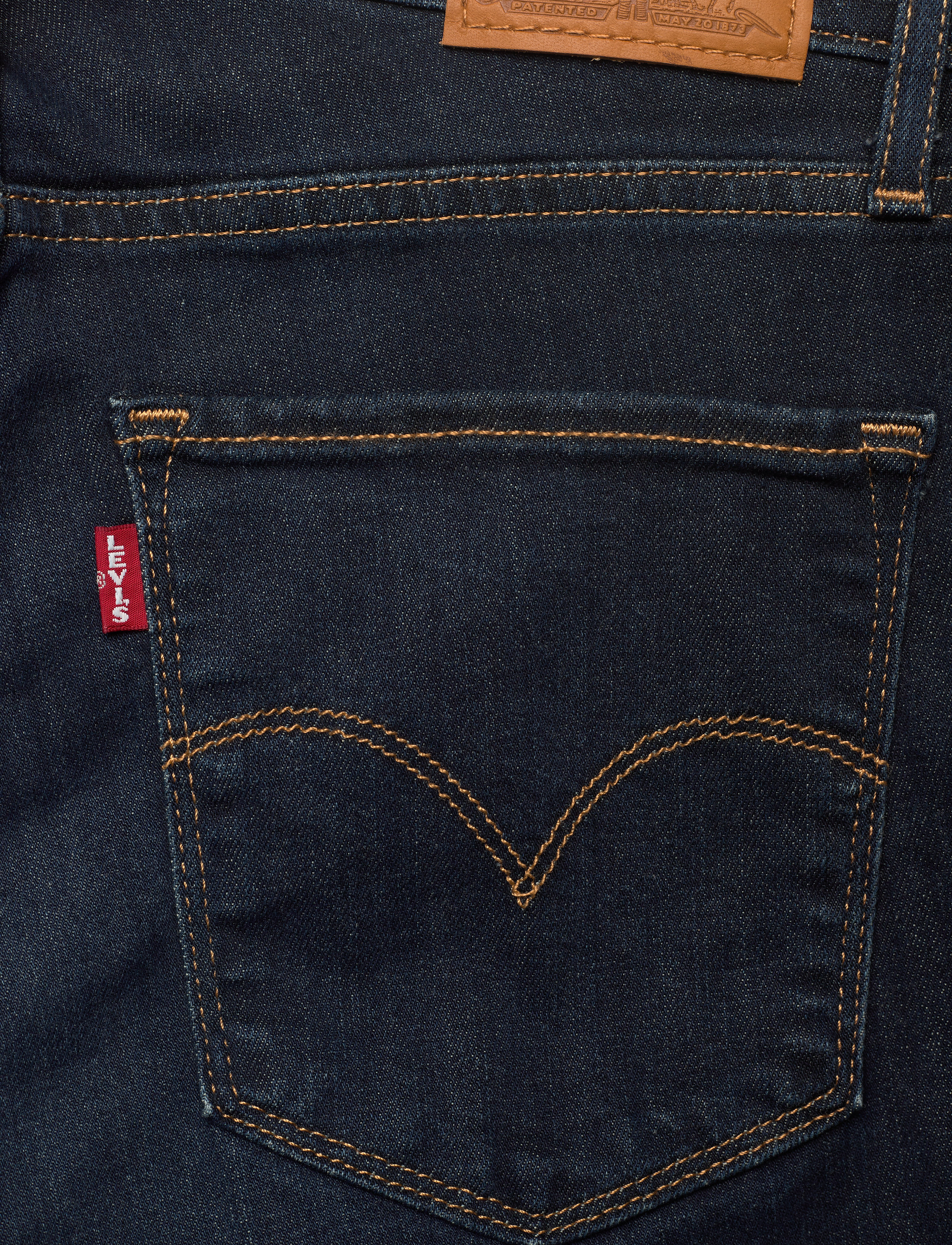 Levi's® - 724 HIGH RISE STRAIGHT SANTIAG - dark indigo - worn in - 4