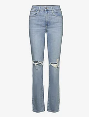 LEVI´S Women - 724 HIGH RISE STRAIGHT MIND MY - bootcut jeans - light indigo - worn in - 0