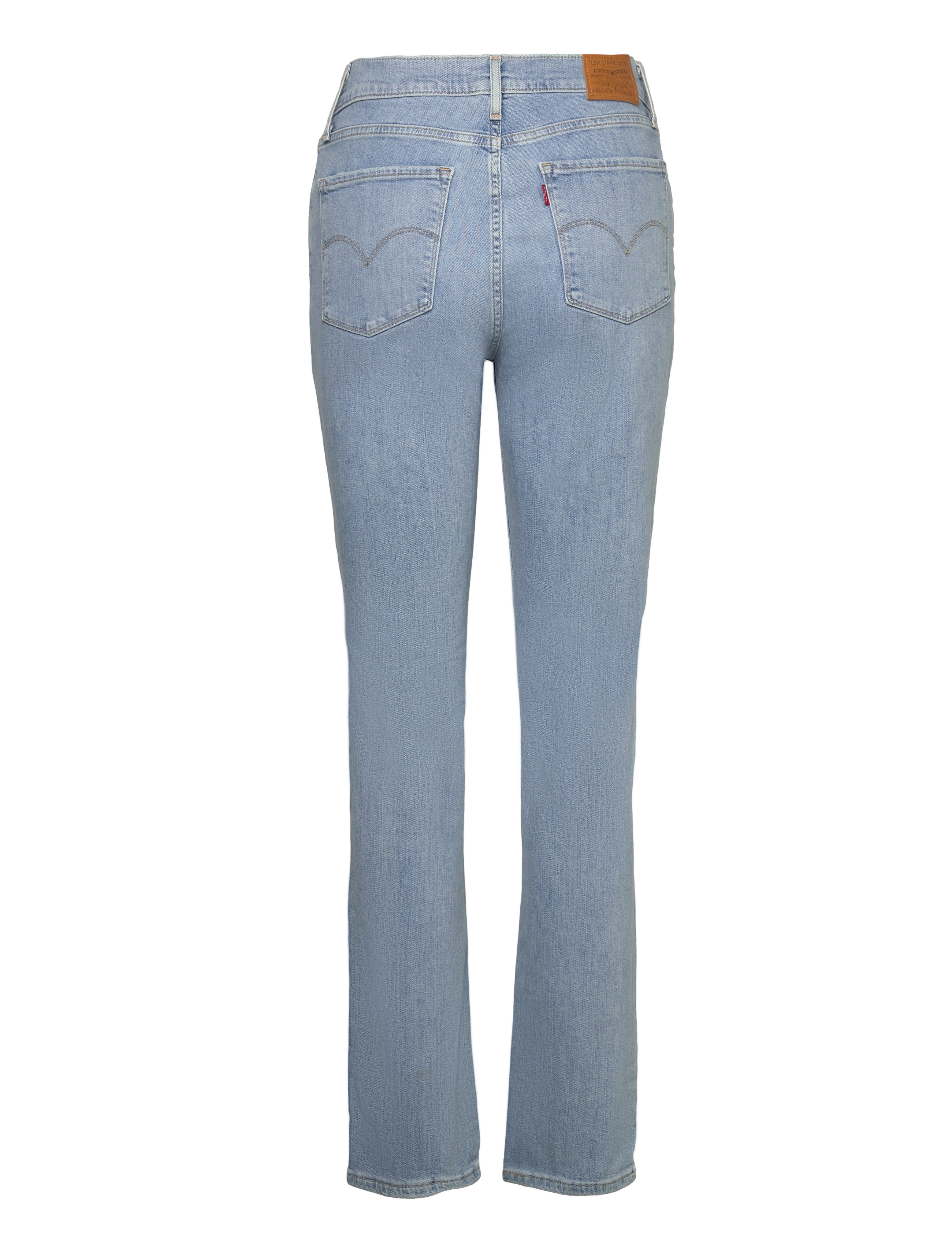 Levi's® - 724 HIGH RISE STRAIGHT MIND MY - light indigo - worn in - 1