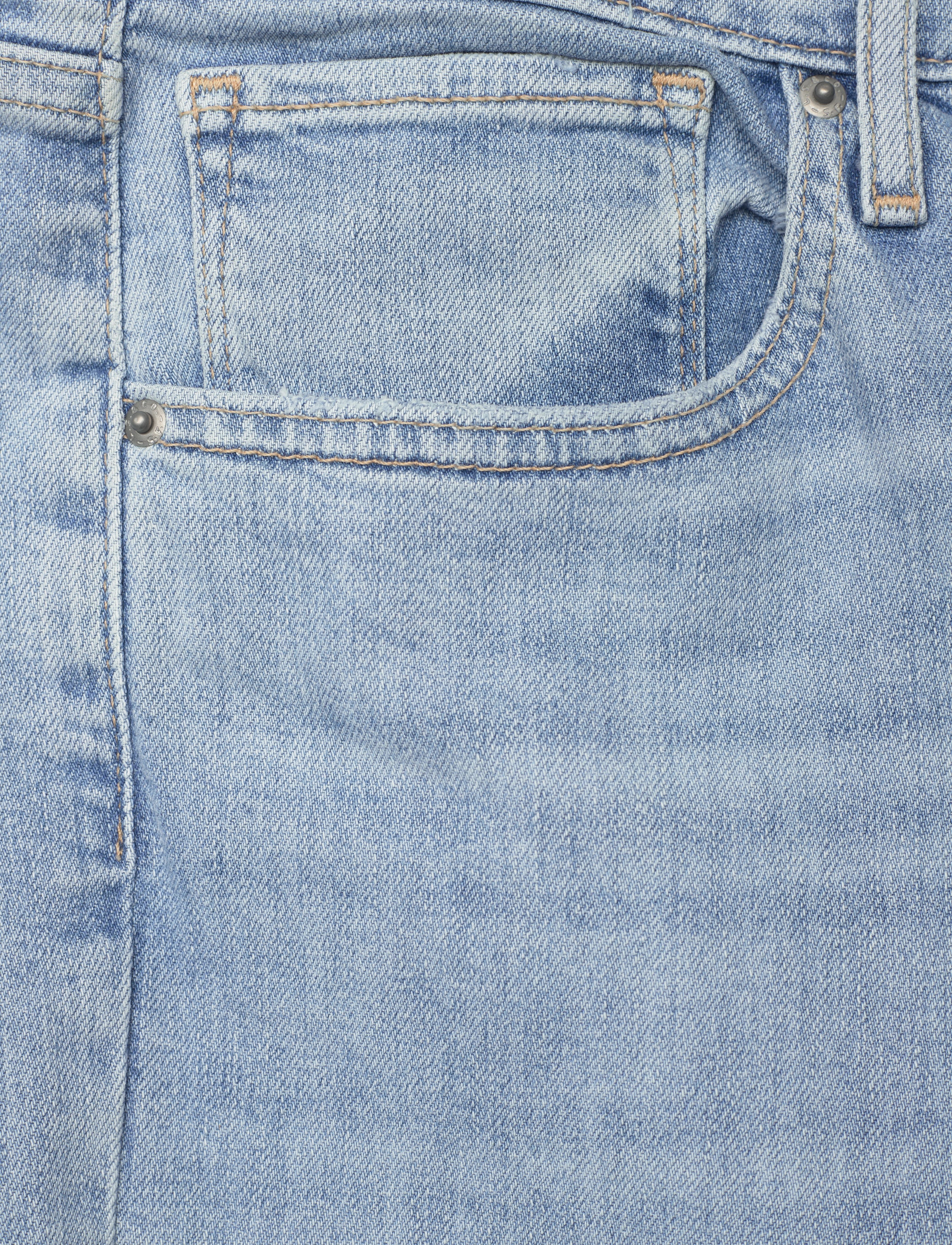 Levi's® - 724 HIGH RISE STRAIGHT MIND MY - light indigo - worn in - 2