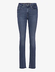 LEVI´S Women - 724 HIGH RISE STRAIGHT Z0746 D - slim jeans - dark indigo - worn in - 0