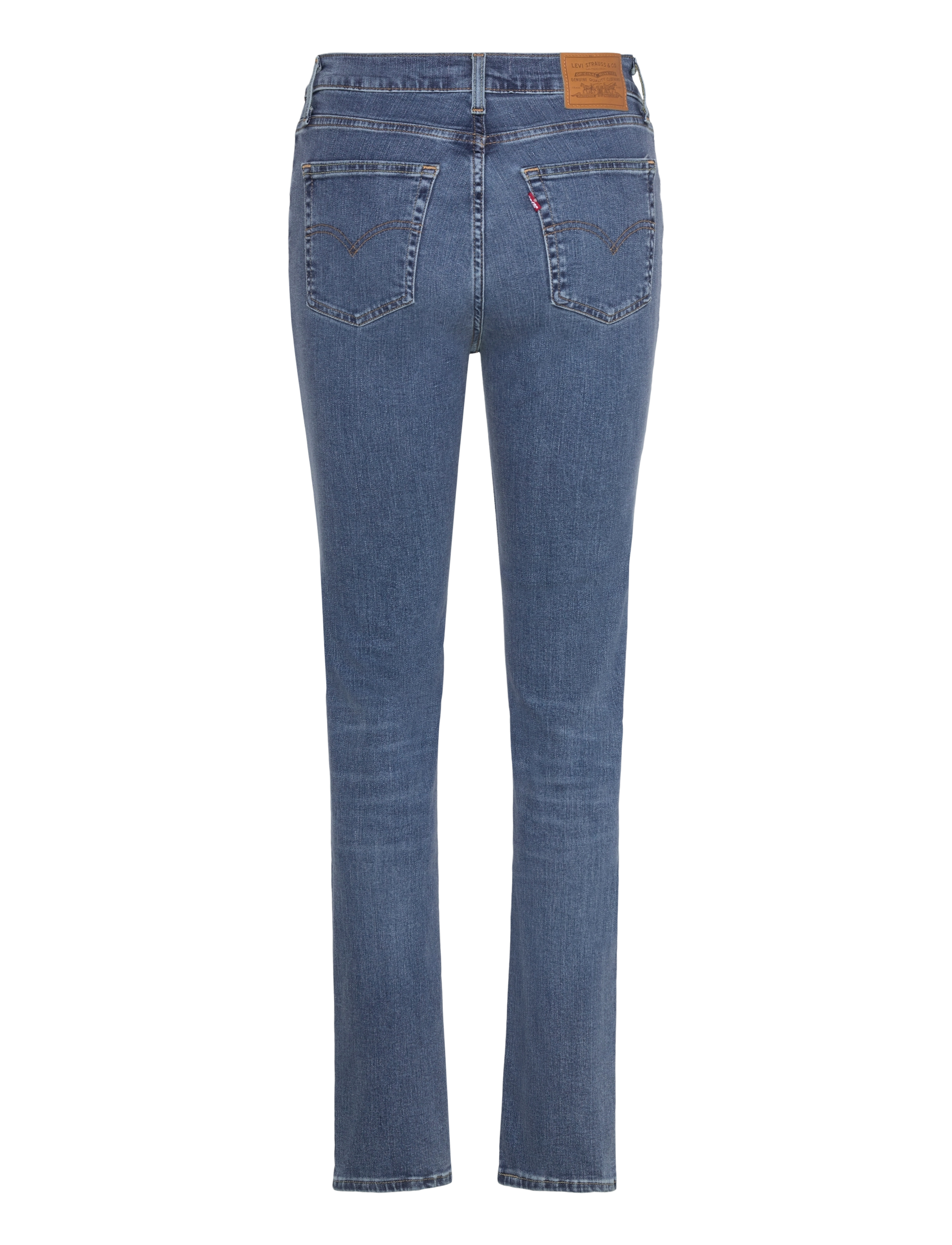 Levi's® - 724 HIGH RISE STRAIGHT BLUE WA - džinsa bikses ar taisnām starām - med indigo - worn in - 2