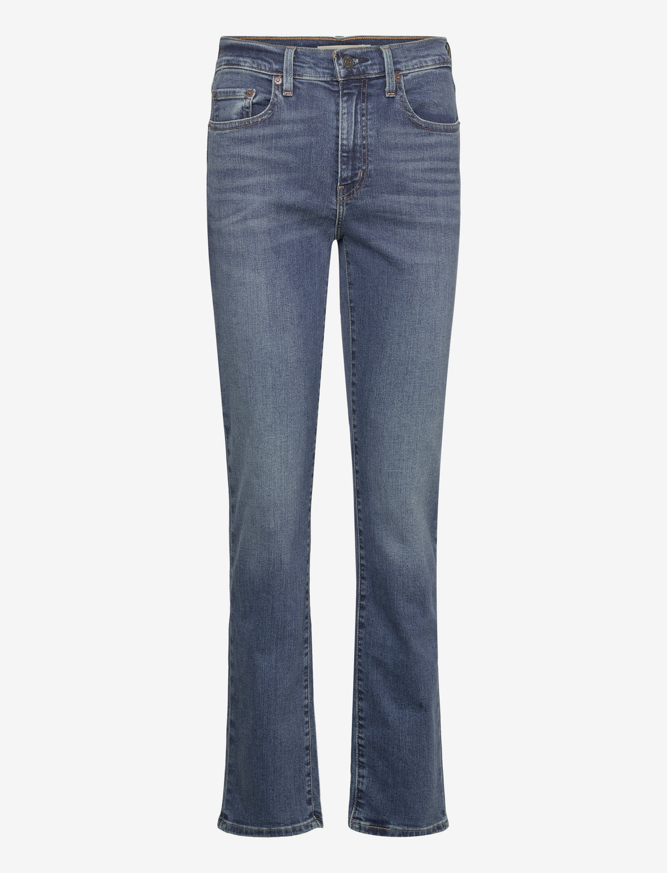 Levi's® - 724 HIGH RISE STRAIGHT BLUE WA - raka jeans - dark indigo - worn in - 1