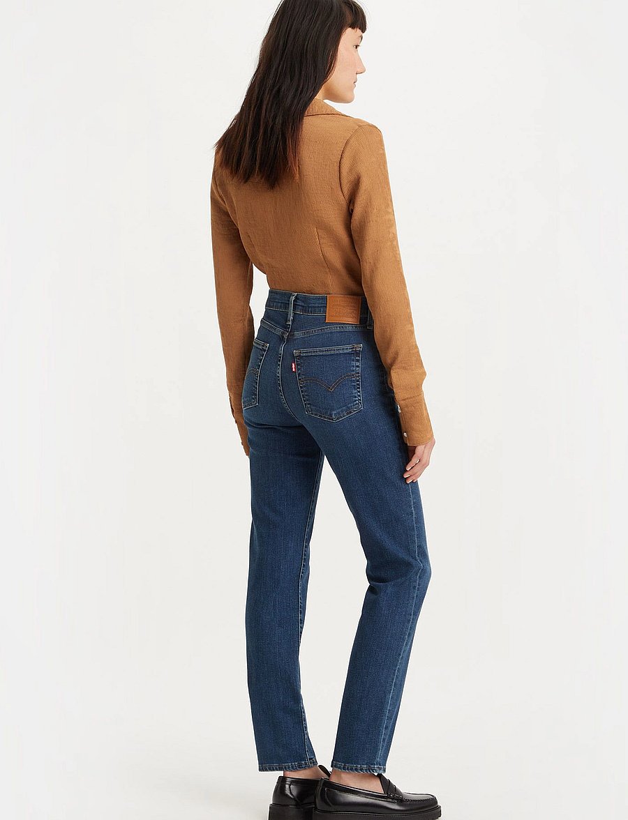 Levi's® - 724 HIGH RISE STRAIGHT BLUE WA - gerade jeans - dark indigo - worn in - 4