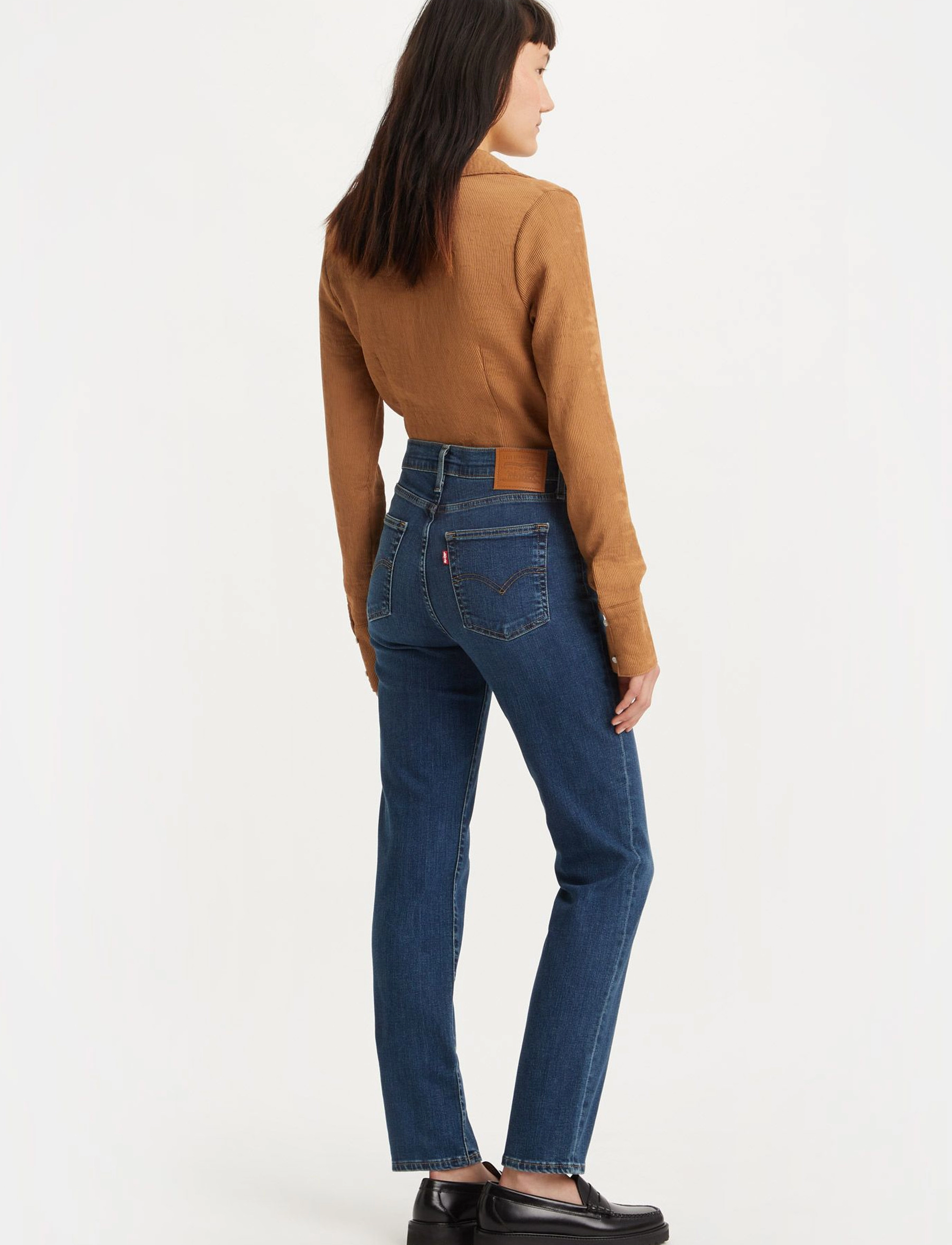 Levi's® - 724 HIGH RISE STRAIGHT BLUE WA - straight jeans - dark indigo - worn in - 4