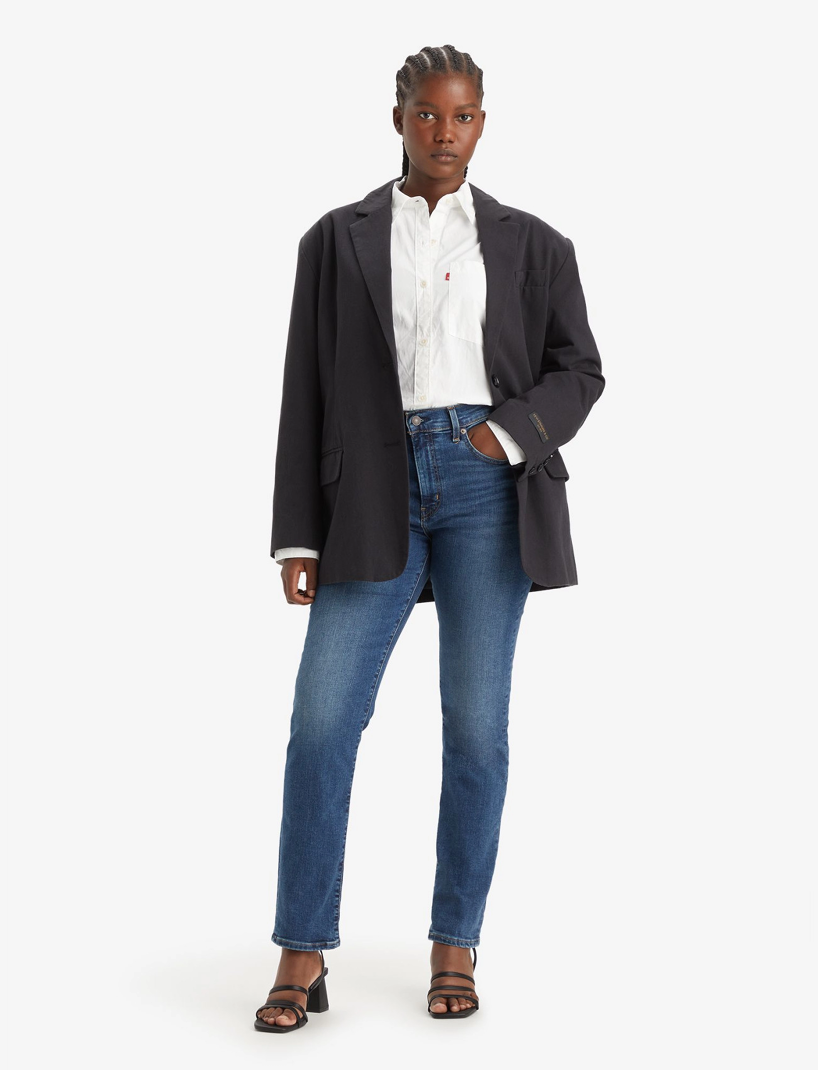LEVIS ® 724 HIGH RISE STRAIGHT high waist jeans dam – bild 7