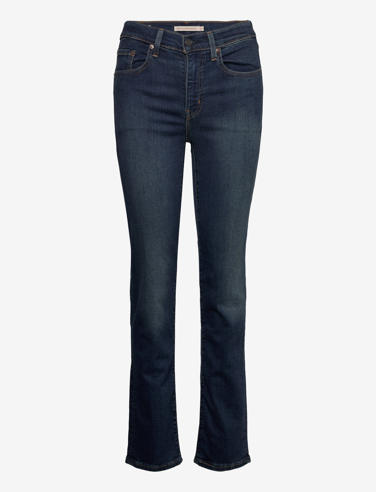 Levi's® - 724 HIGH RISE STRAIGHT BLUE SW - straight jeans - dark indigo - worn in - 1