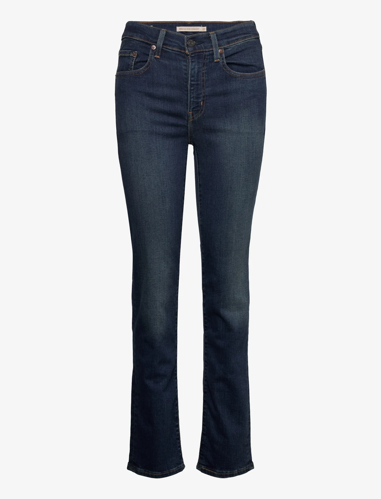 LEVI´S Women - 724 HIGH RISE STRAIGHT BLUE SW - raka jeans - dark indigo - worn in - 0