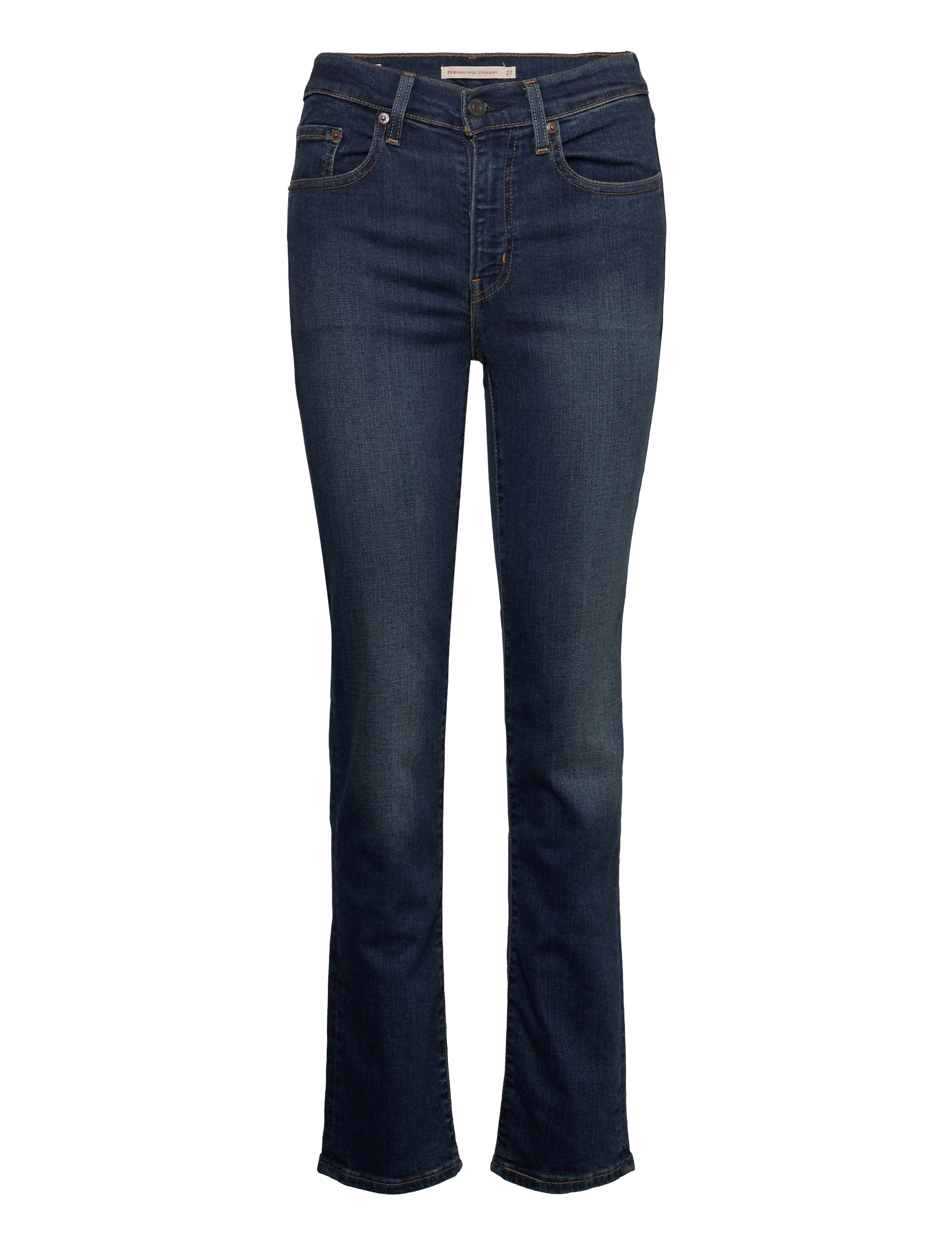 Levi's® 724 HIGH RISE STRAIGHT BLUE SW - Levi's® - DARK INDIGO - WORN IN / blue