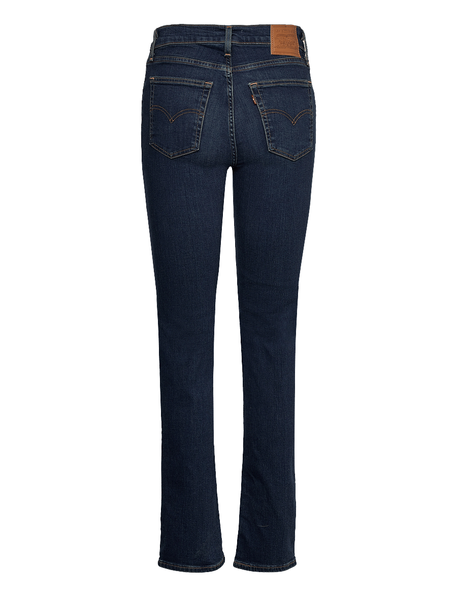 Levi's® - 724 HIGH RISE STRAIGHT BLUE SW - tiesaus kirpimo džinsai - dark indigo - worn in - 2