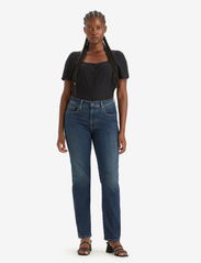 LEVI´S Women - 724 HIGH RISE STRAIGHT BLUE SW - straight jeans - dark indigo - worn in - 3