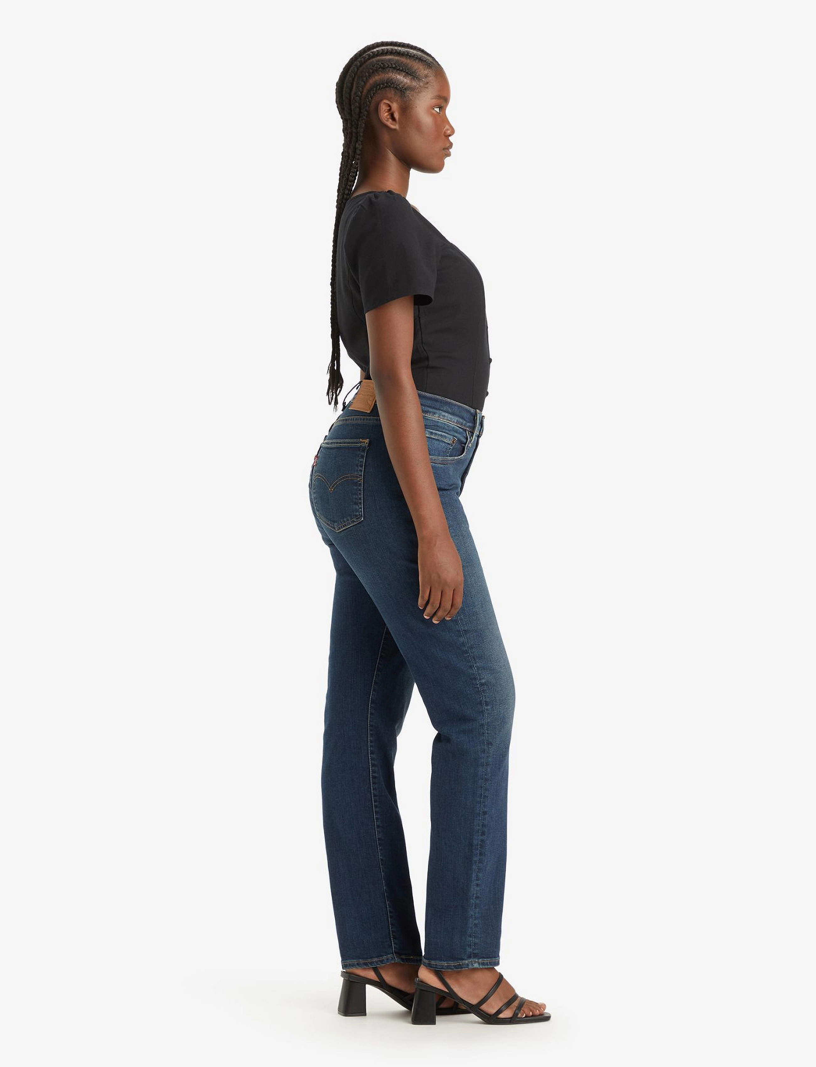 Levi's® - 724 HIGH RISE STRAIGHT BLUE SW - straight jeans - dark indigo - worn in - 5