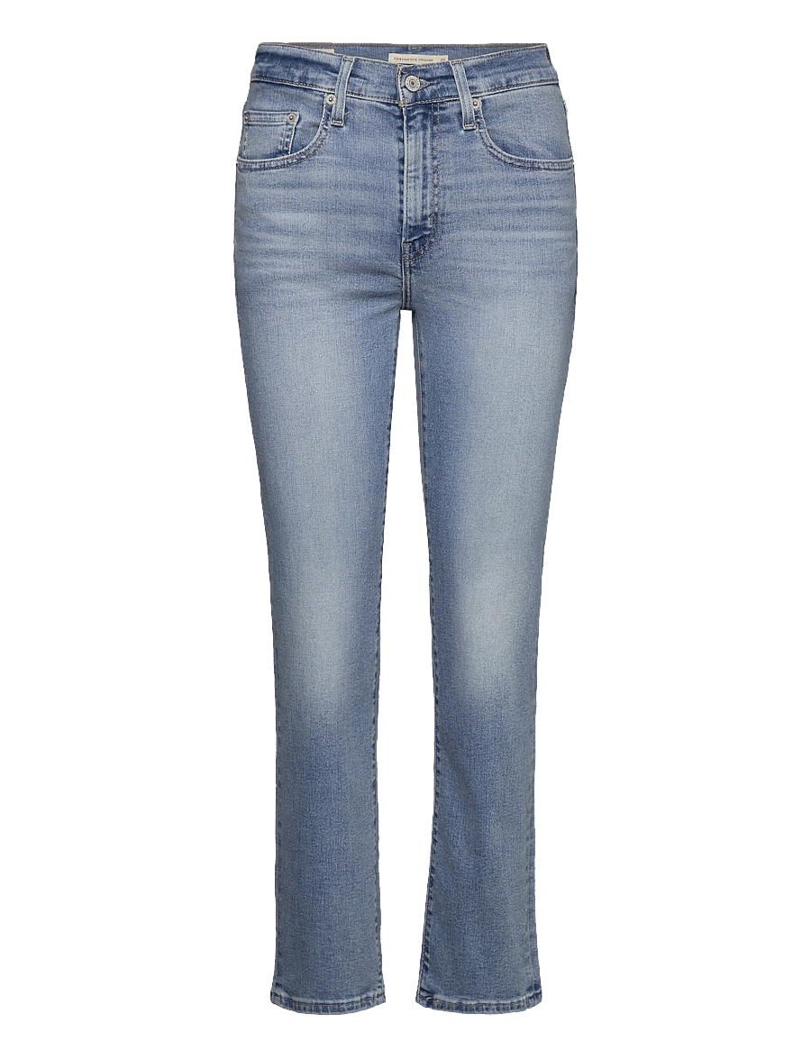 Levi's® - 724 HIGH RISE STRAIGHT BLUE WA - gerade jeans - light indigo - worn in - 1