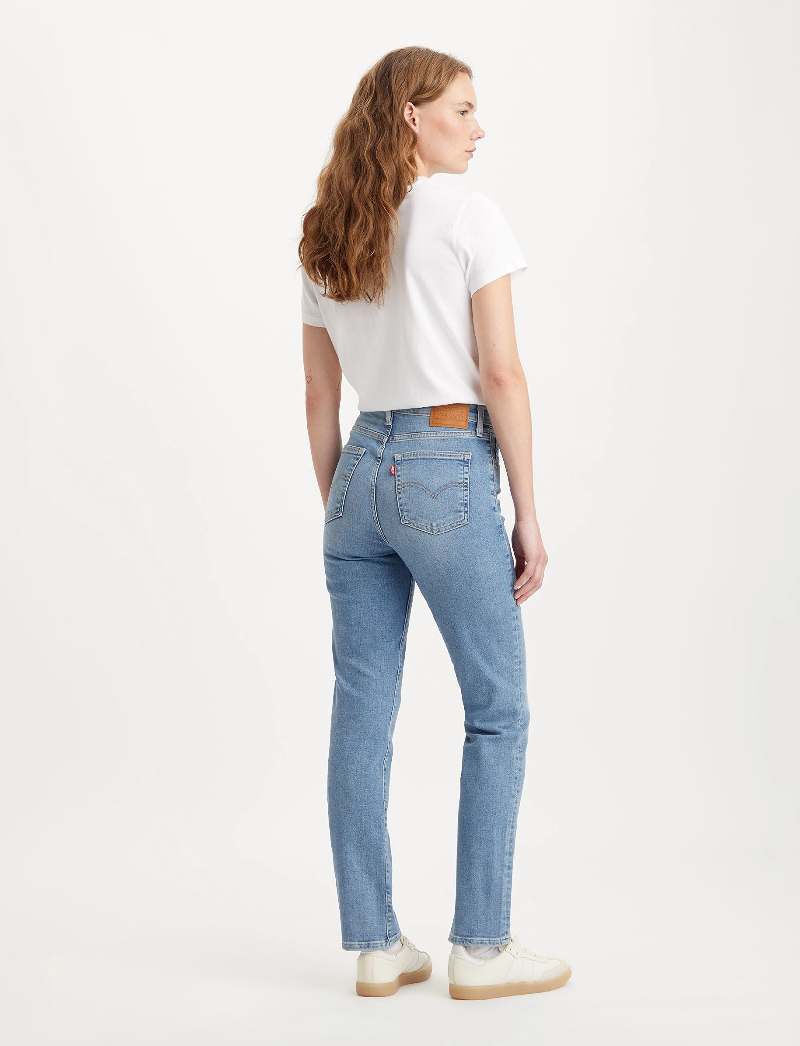 Levi's® - 724 HIGH RISE STRAIGHT BLUE WA - jeans droites - light indigo - worn in - 4