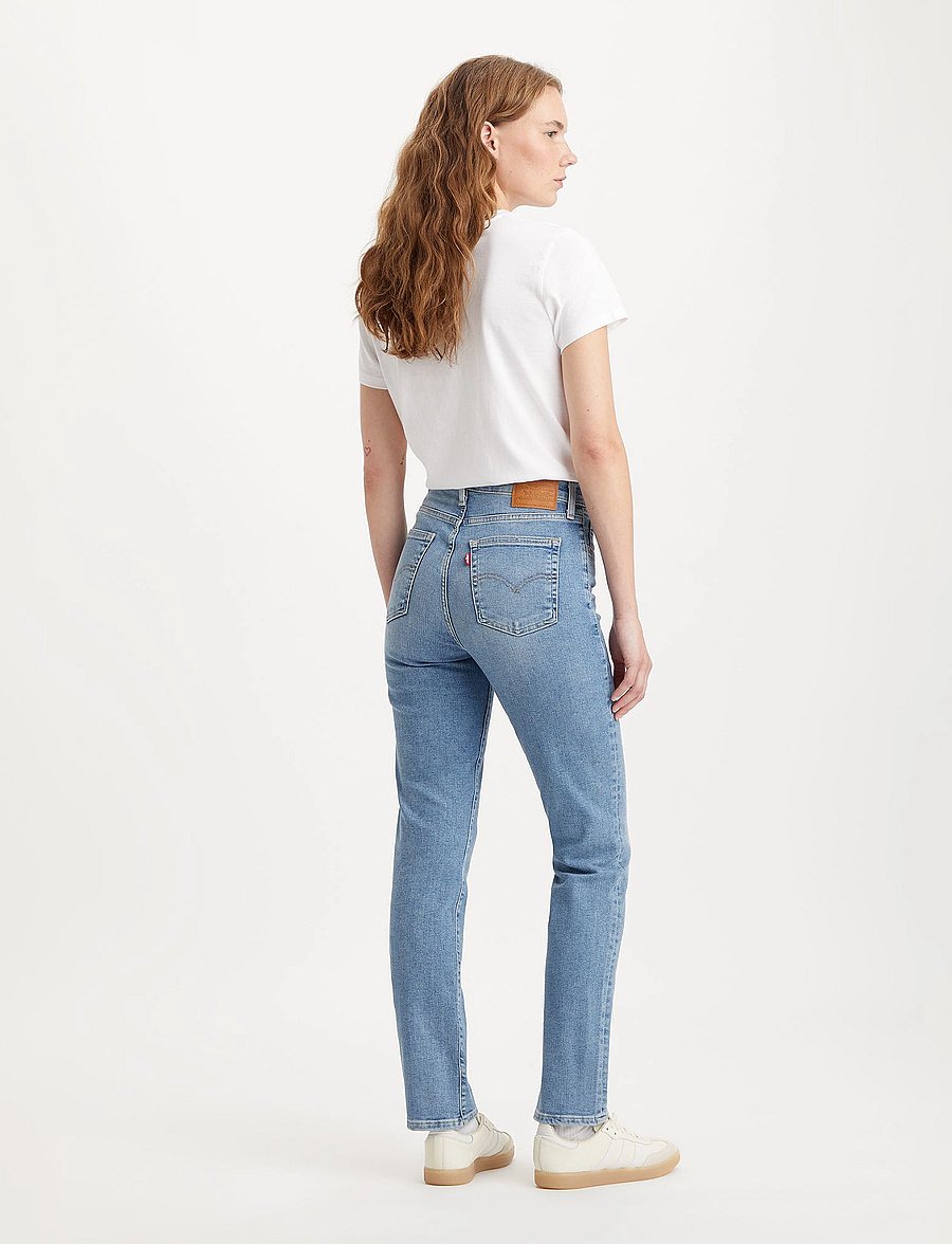 Levi's® - 724 HIGH RISE STRAIGHT BLUE WA - gerade jeans - light indigo - worn in - 4