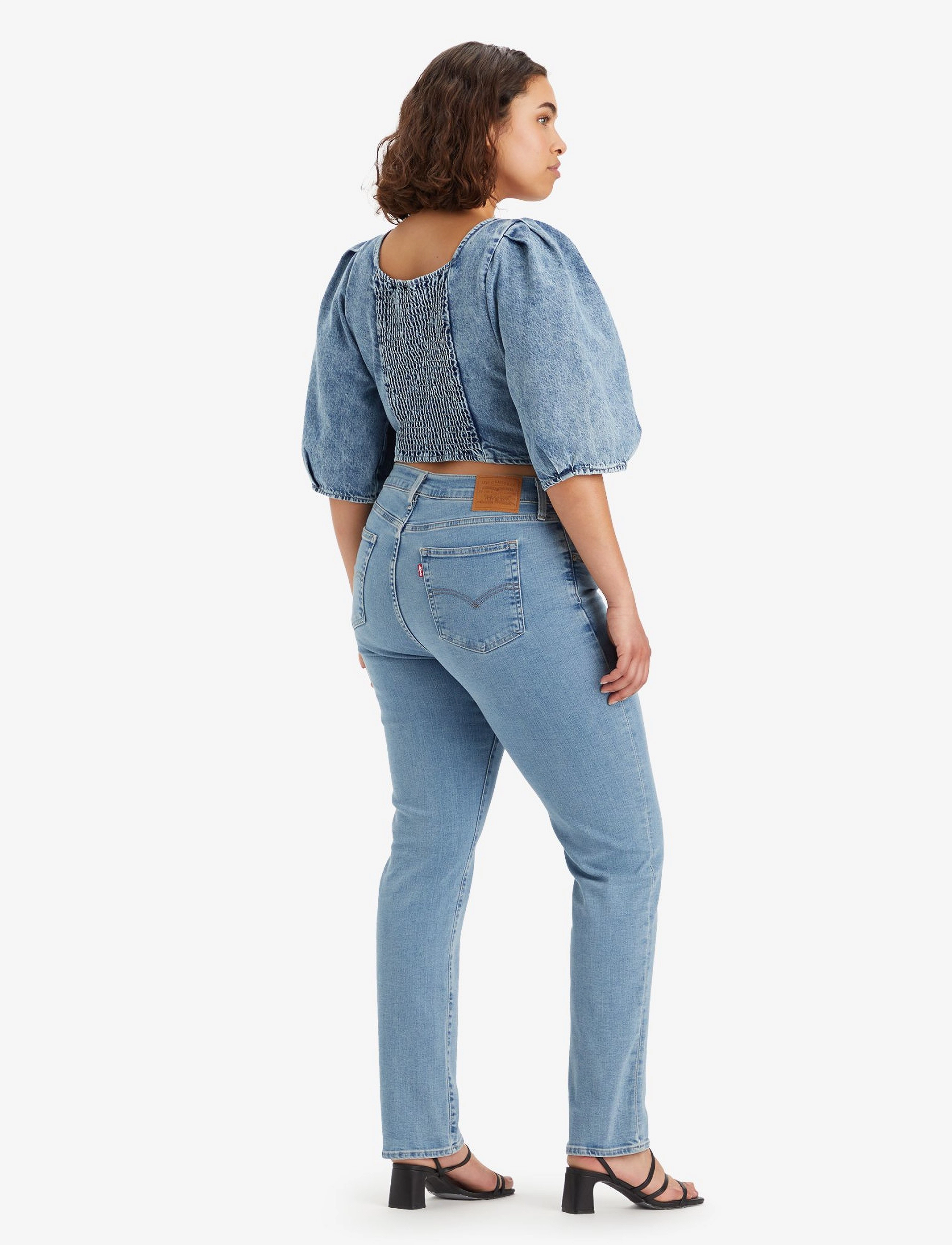 LEVIS ® 724 High Rise Straight Blue Wa high waist jeans dam – bild 6
