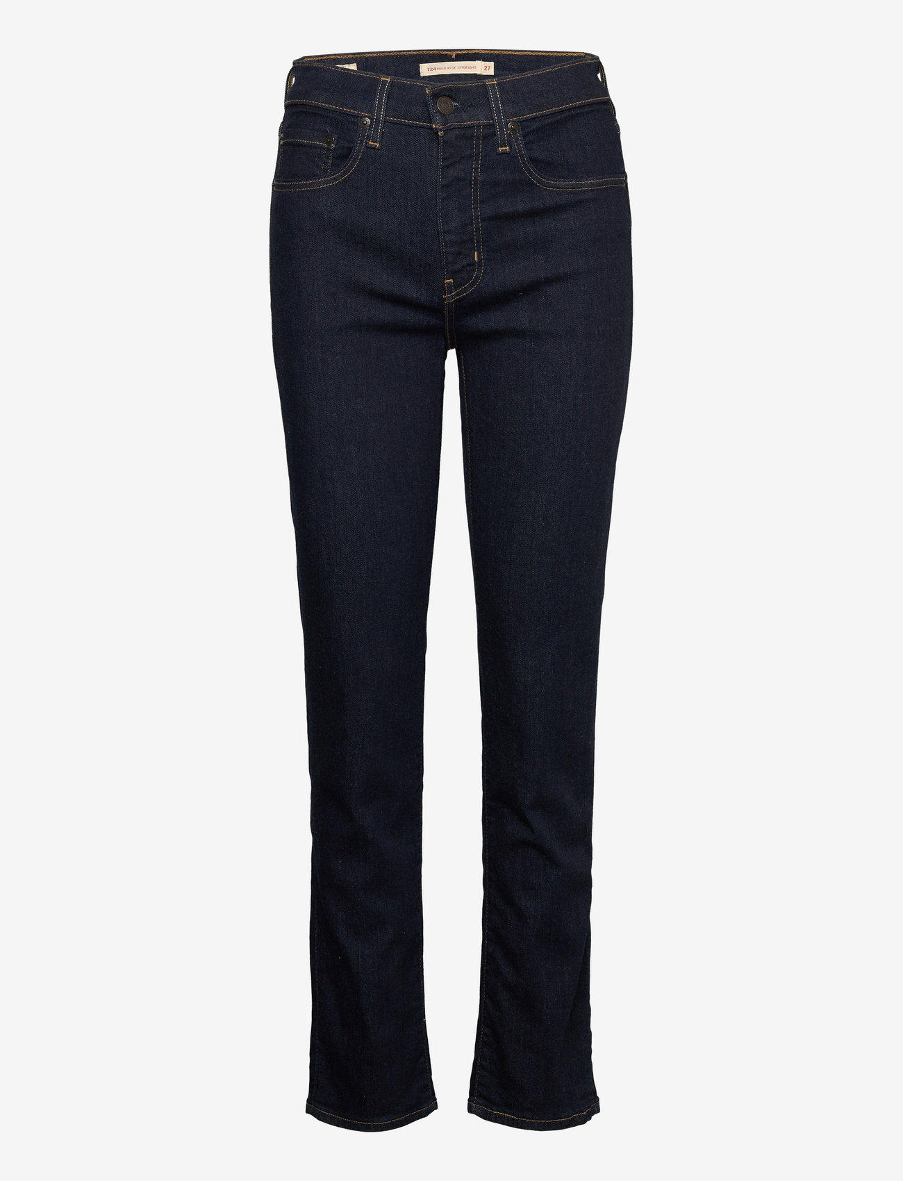 Levi's® - 724 HIGH RISE SLIM STRAIGHT  - straight jeans - dark indigo - flat finish - 1