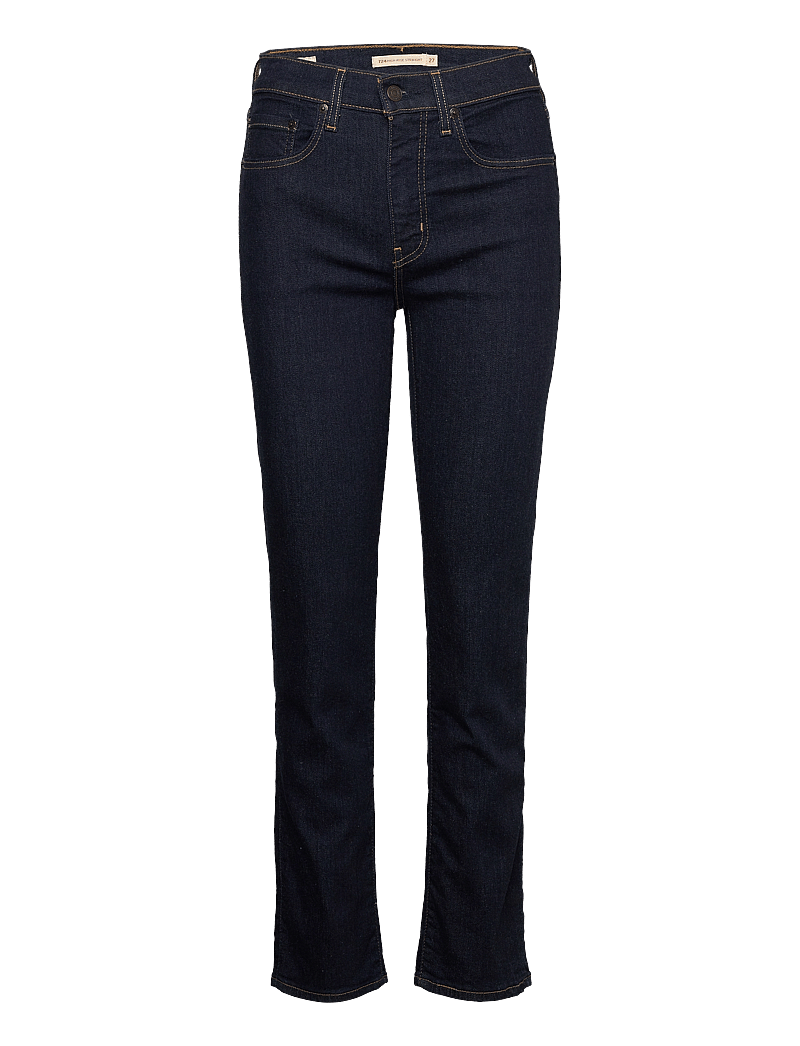 Levi's® - 724 HIGH RISE SLIM STRAIGHT - straight jeans - dark indigo - flat finish - 1