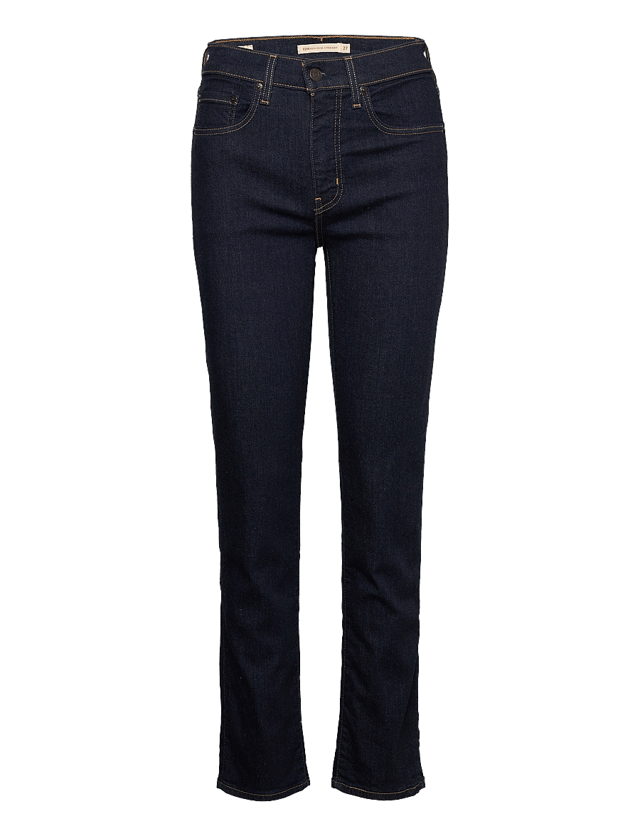 Levi's® - 724 HIGH RISE SLIM STRAIGHT - gerade jeans - dark indigo - flat finish - 1