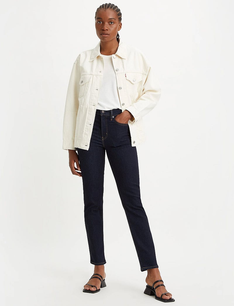 Levi's® - 724 HIGH RISE SLIM STRAIGHT - straight jeans - dark indigo - flat finish - 3