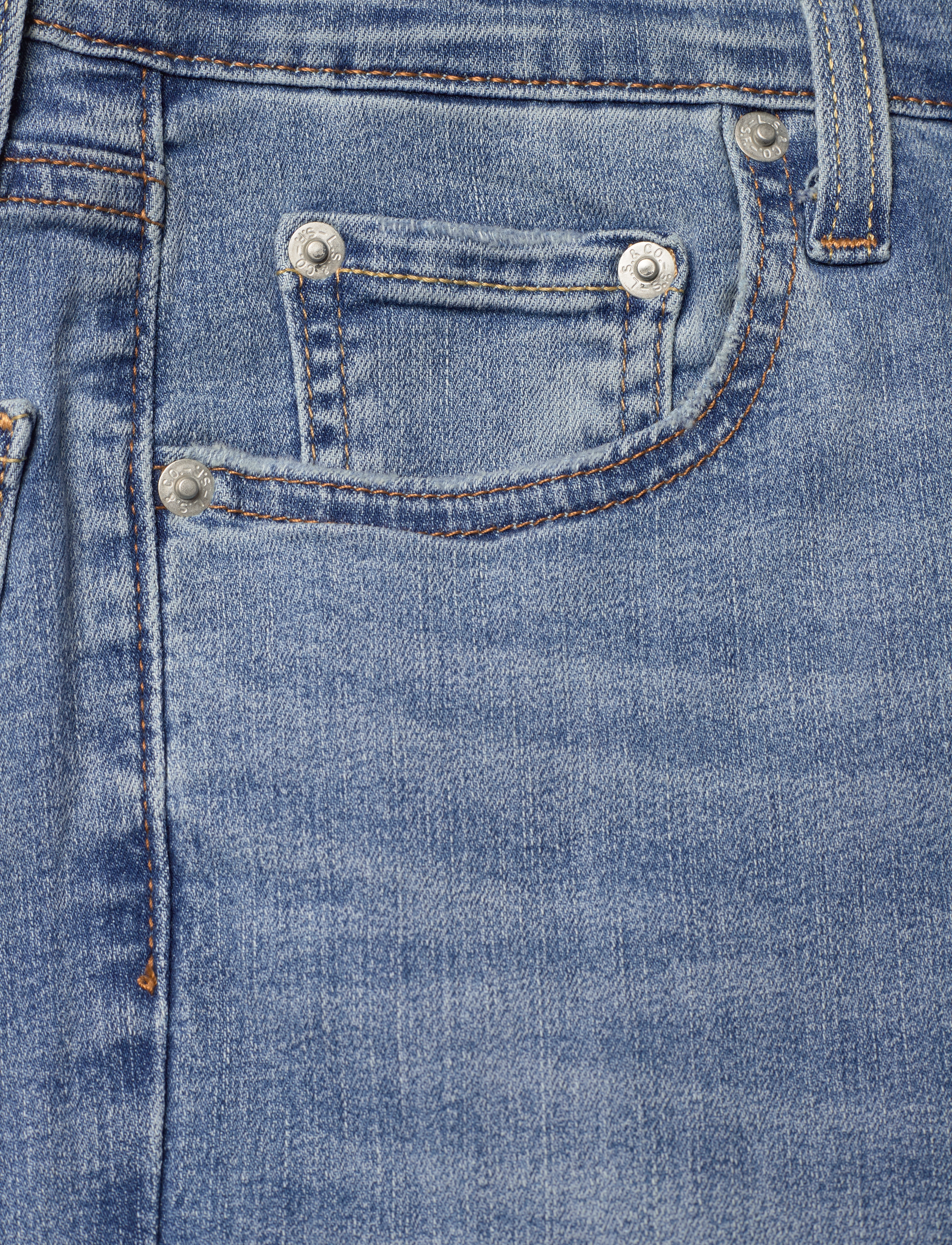 Levi's® - 724 HIGH RISE STRAIGHT COOL JO - med indigo - worn in - 4