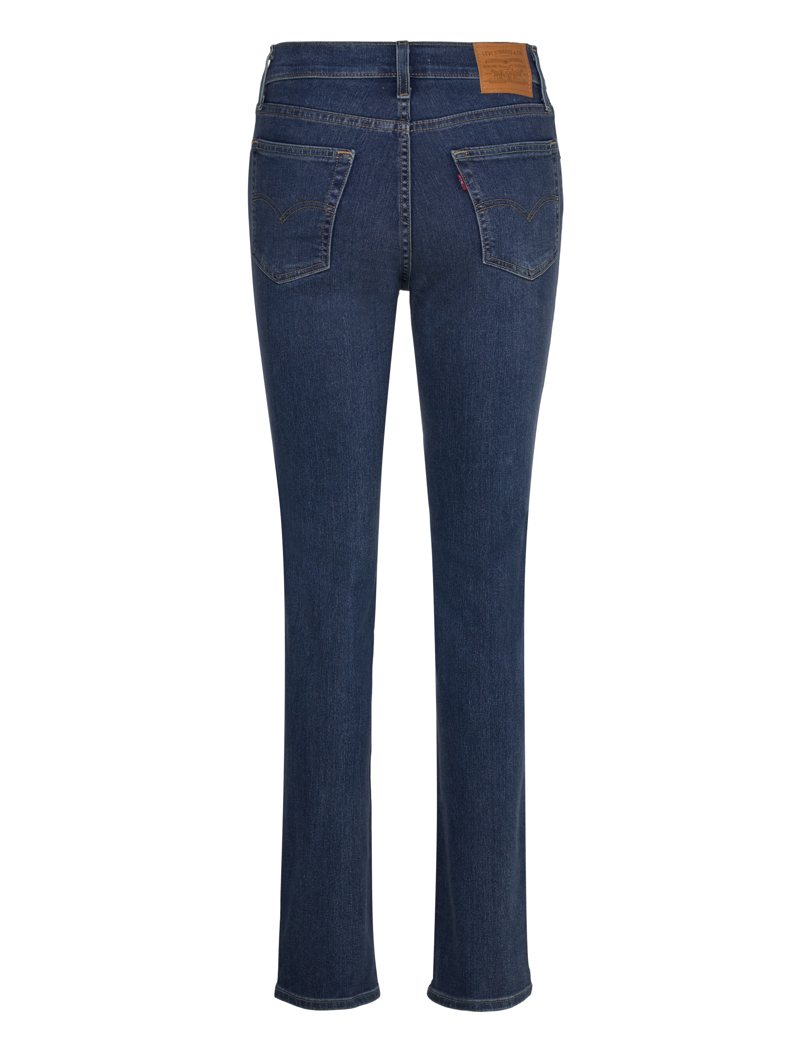 Levi's® - 724 HIGH RISE STRAIGHT SHINE O - dark indigo - flat finish - 1