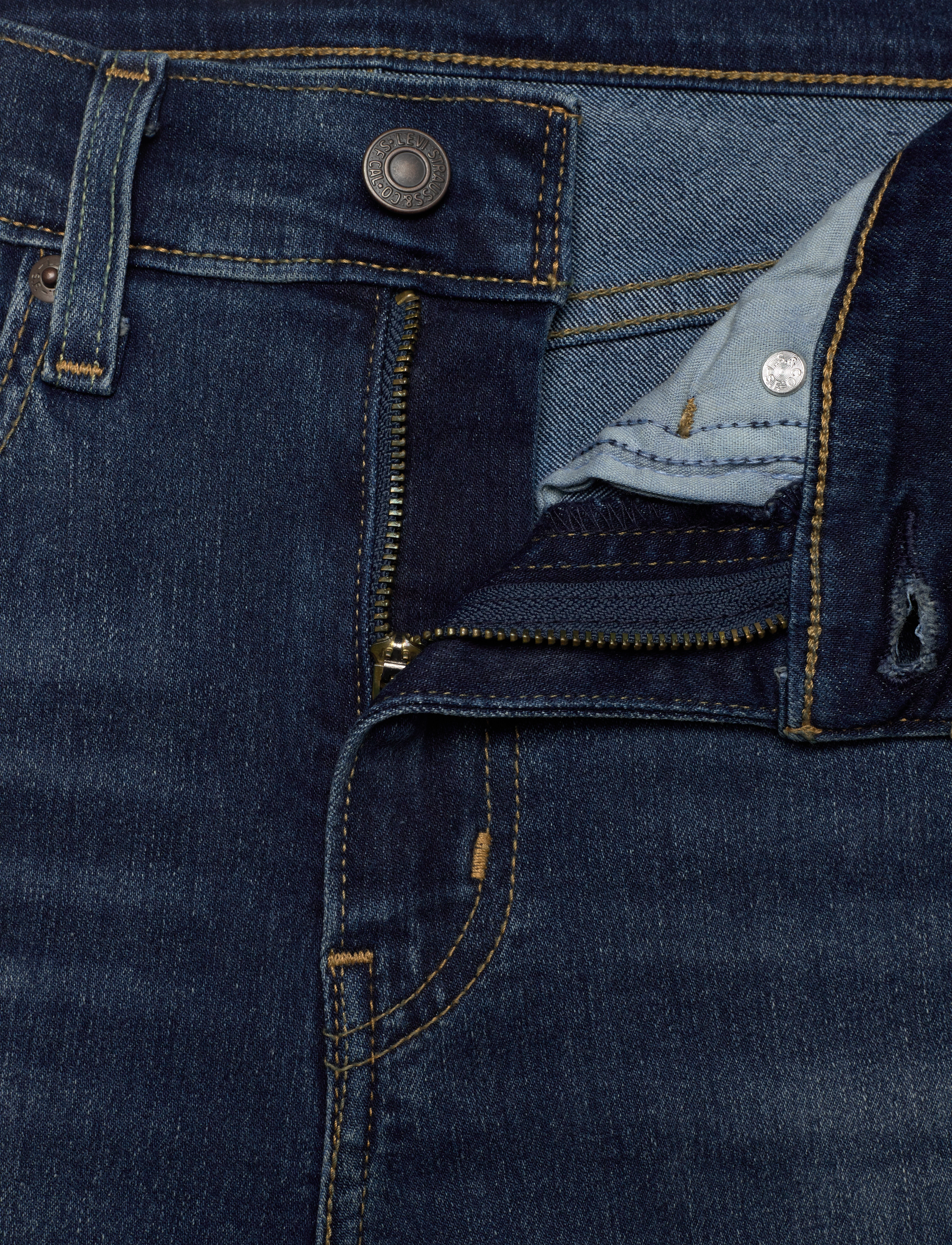 Levi's® - 724 HIGH RISE STRAIGHT SHINE O - dark indigo - flat finish - 5