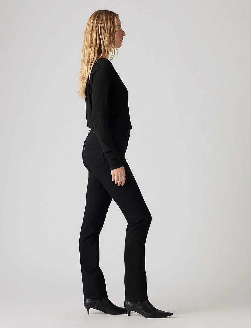 Levi's® - 724 HIGH RISE STRAIGHT MIDNIGH - jeans slim - blacks - 4