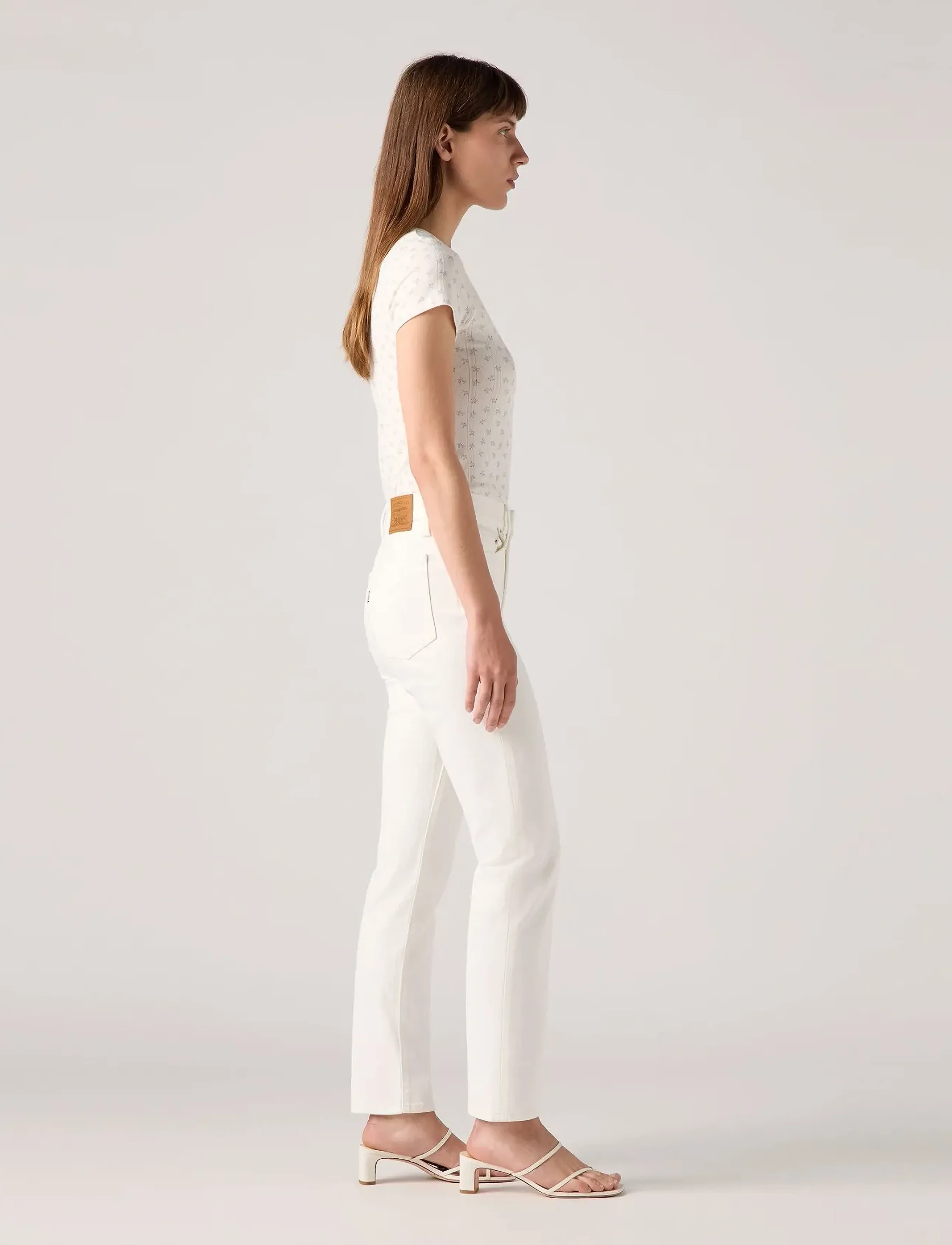 Levi's® - 724 HIGH RISE STRAIGHT CLOUD D - straight jeans - neutrals - 3