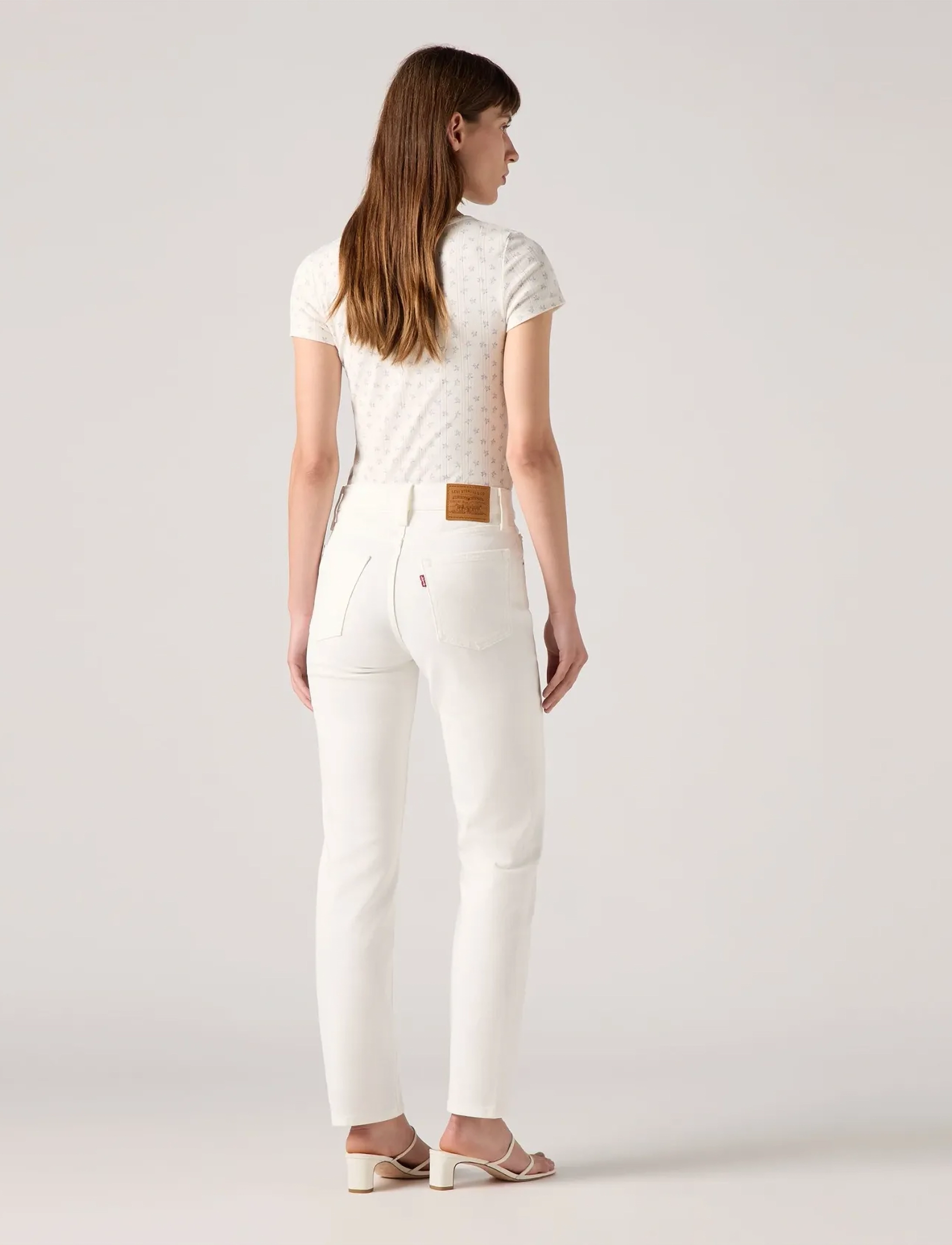 Levi's® - 724 HIGH RISE STRAIGHT CLOUD D - sirge säärega teksad - neutrals - 5