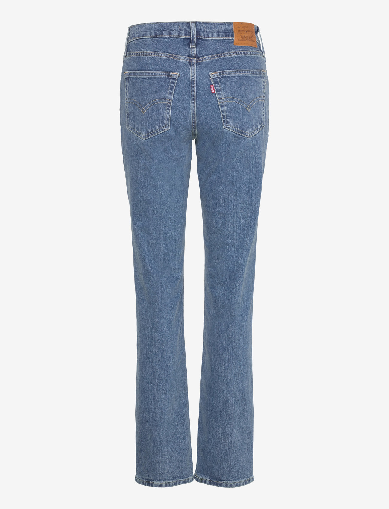 Levi's® - 724 HIGH RISE STRAIGHT KICK ST - straight jeans - med indigo - worn in - 1