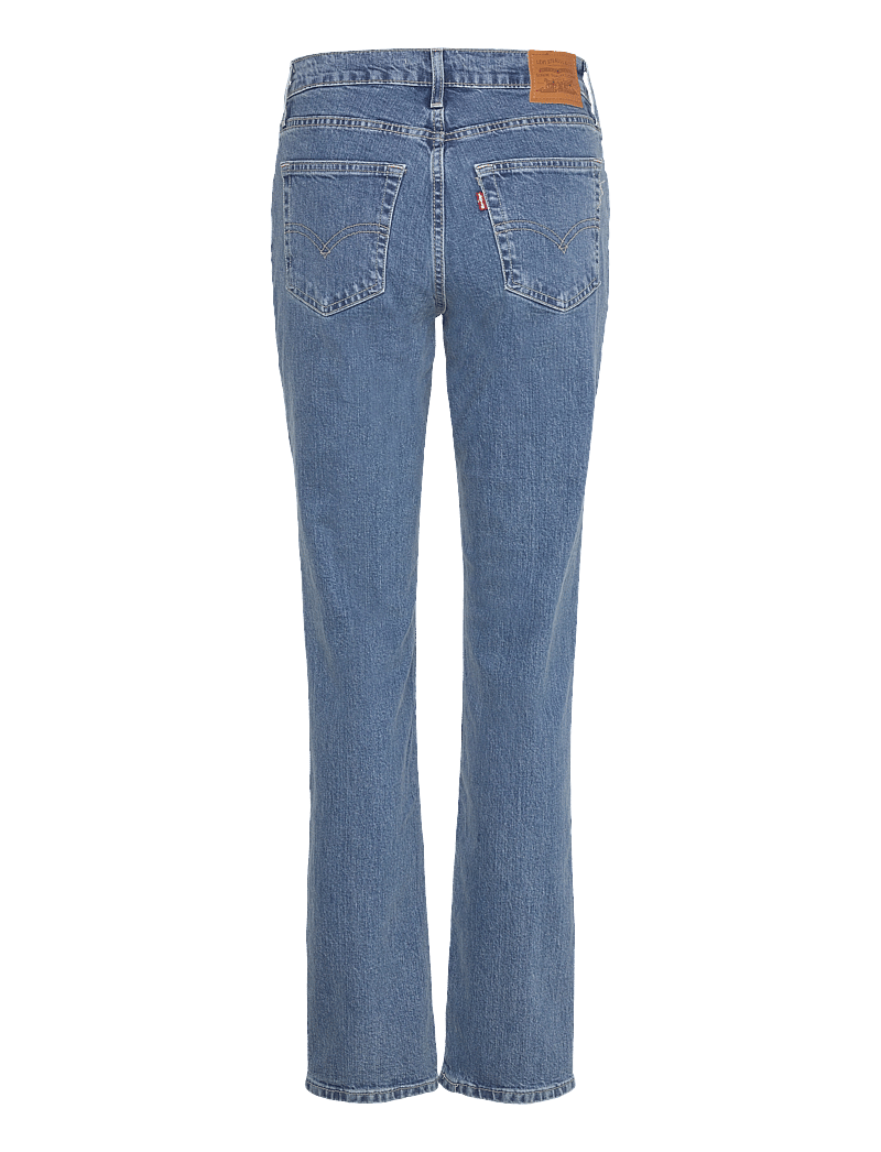 Levi's® - 724 HIGH RISE STRAIGHT KICK ST - straight jeans - med indigo - worn in - 2