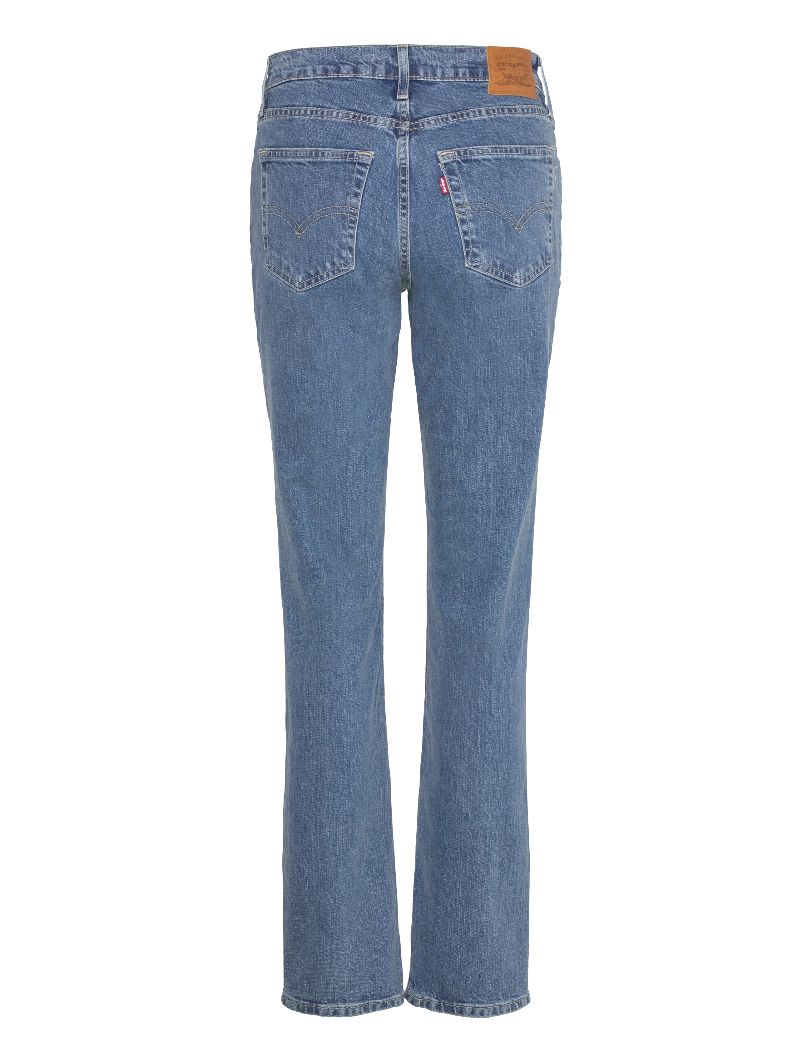 Levi's® - 724 HIGH RISE STRAIGHT KICK ST - sirge säärega teksad - med indigo - worn in - 2