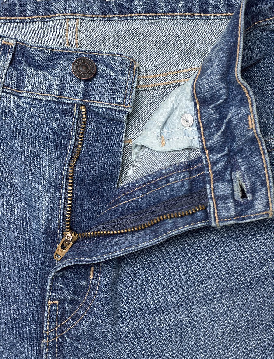 Levi's® - 724 HIGH RISE STRAIGHT KICK ST - raka jeans - med indigo - worn in - 5
