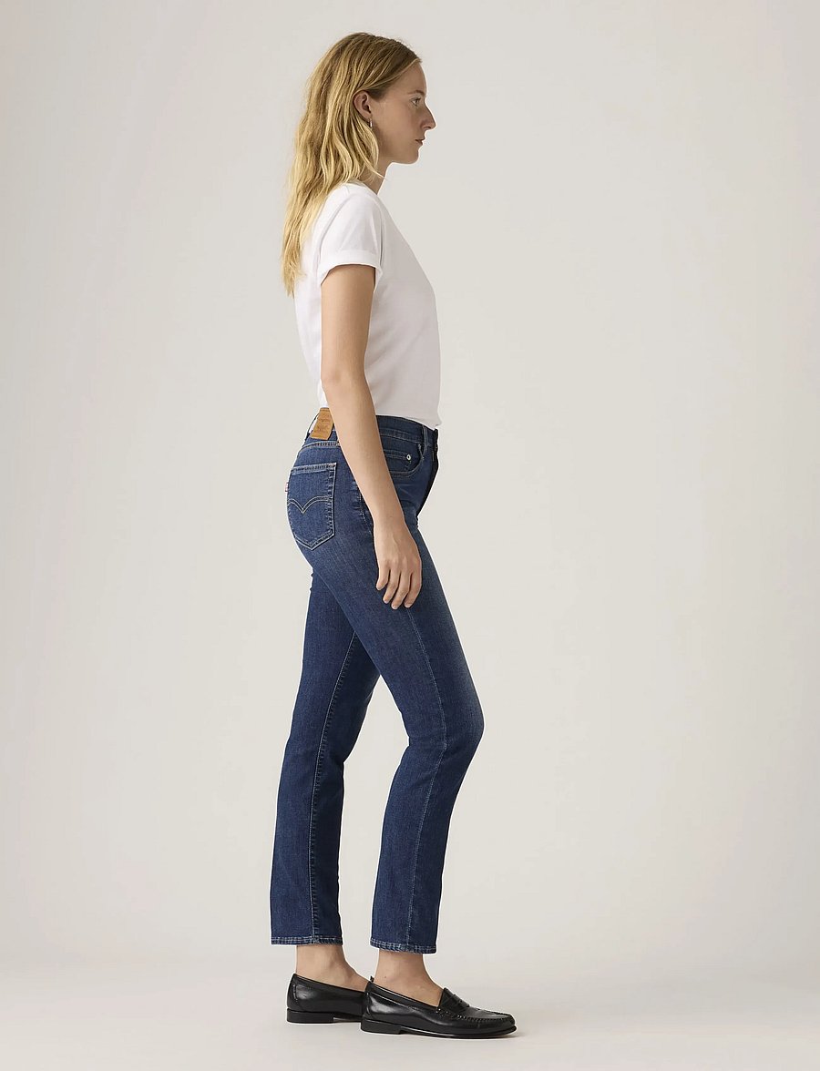 Levi's® - 724 HIGH RISE STRAIGHT WHAT EL - straight jeans - dark indigo - worn in - 3