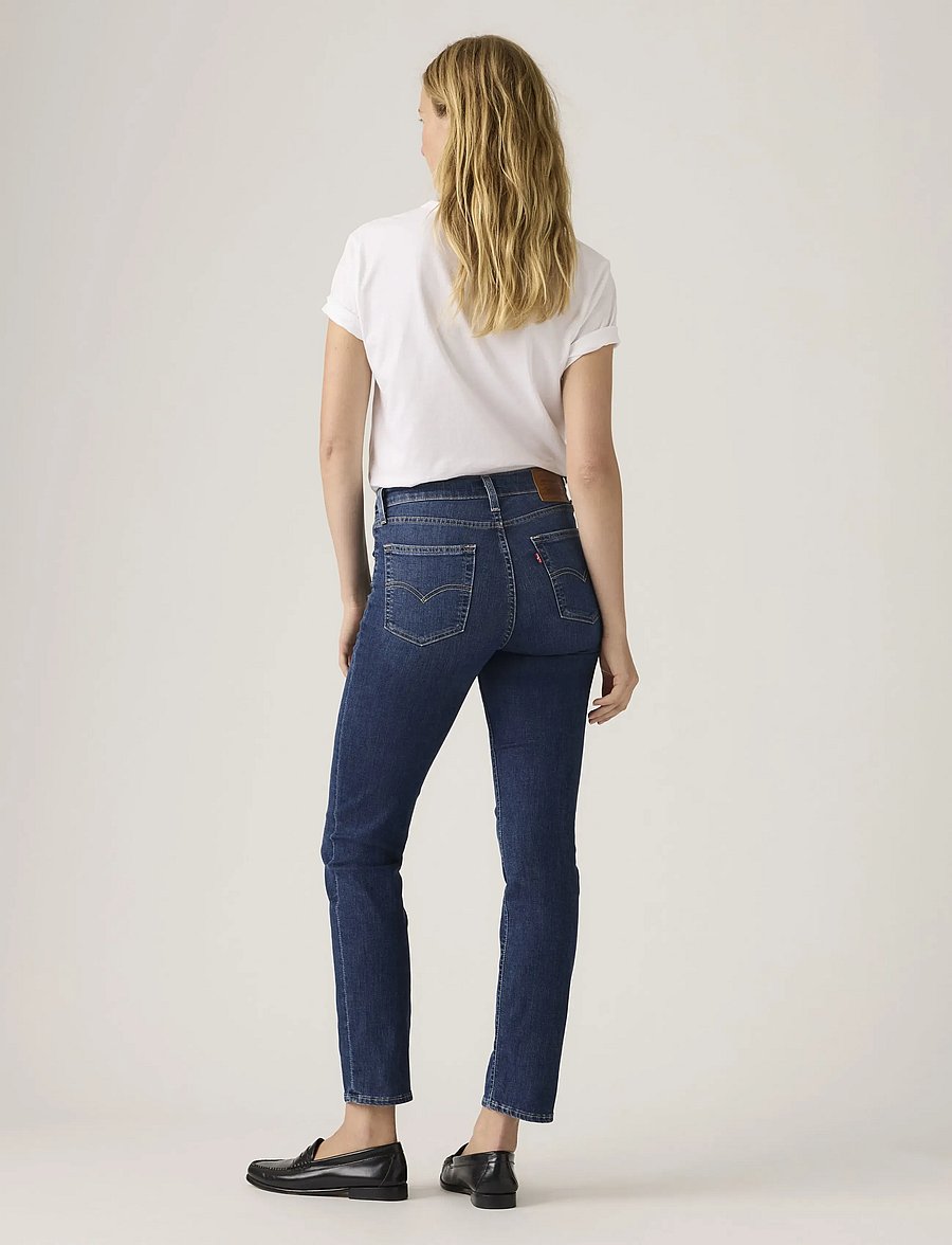 Levi's® - 724 HIGH RISE STRAIGHT WHAT EL - straight jeans - dark indigo - worn in - 4