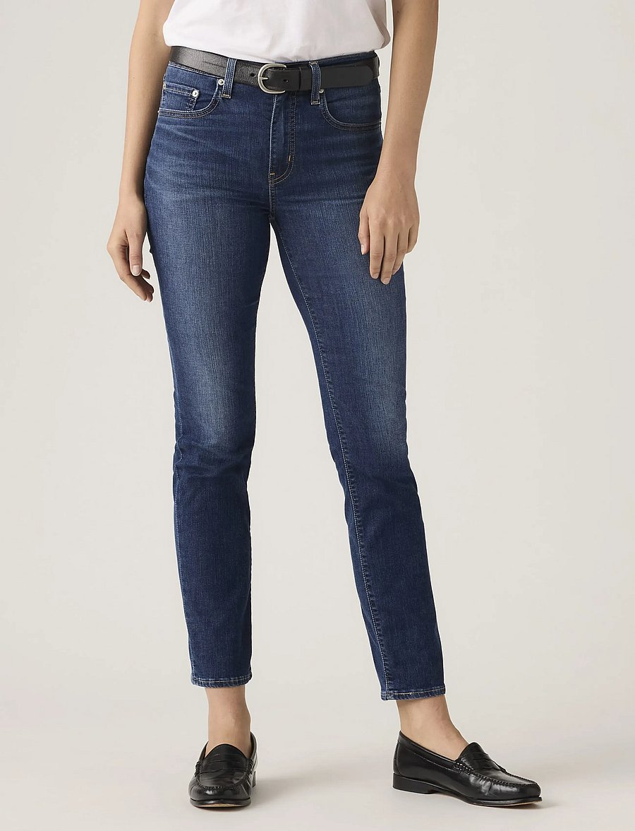 Levi's® - 724 HIGH RISE STRAIGHT WHAT EL - straight jeans - dark indigo - worn in - 5