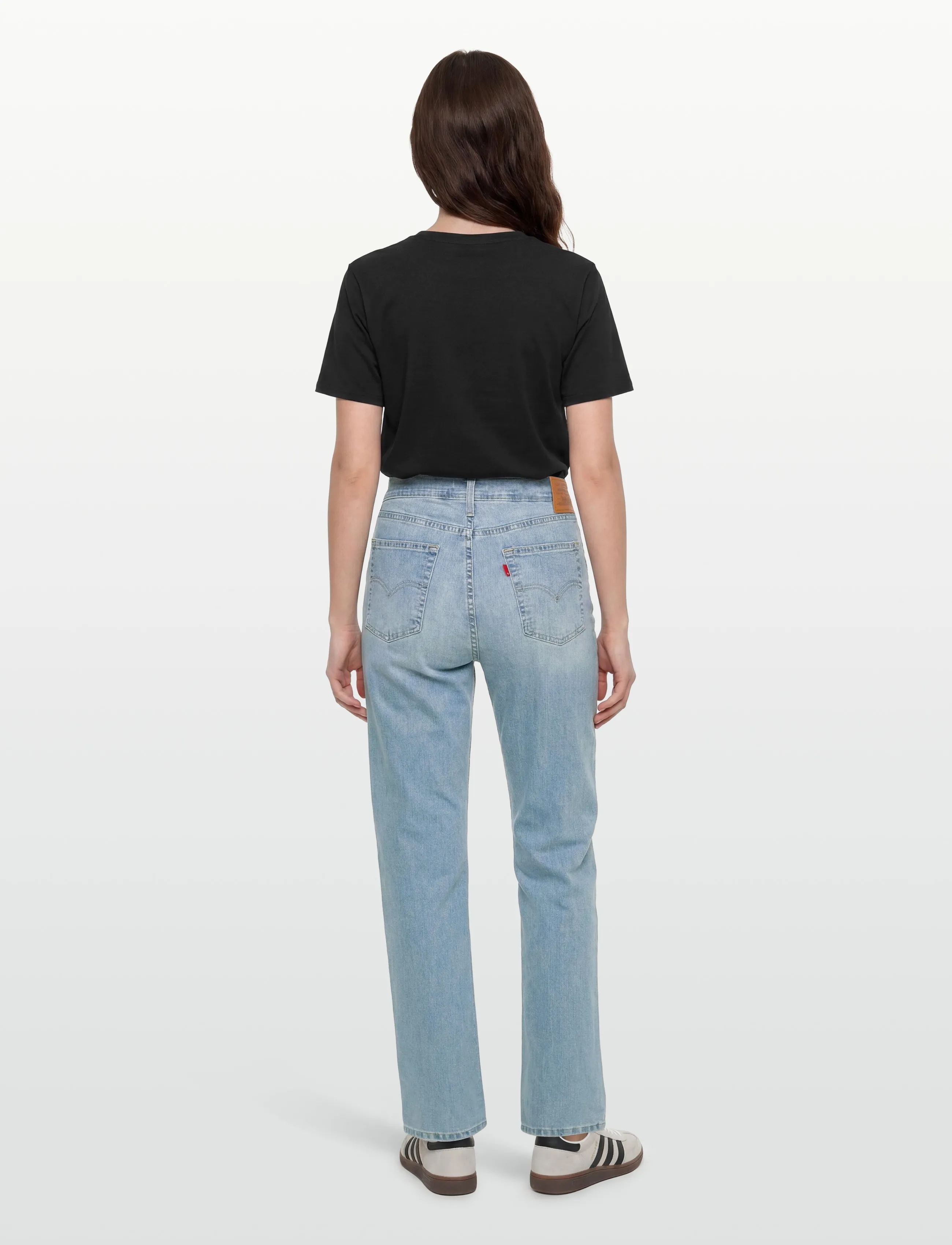 Levi's® - 724 HIGH RISE STRAIGHT SLIPPED - straight jeans - med indigo - worn in - 4