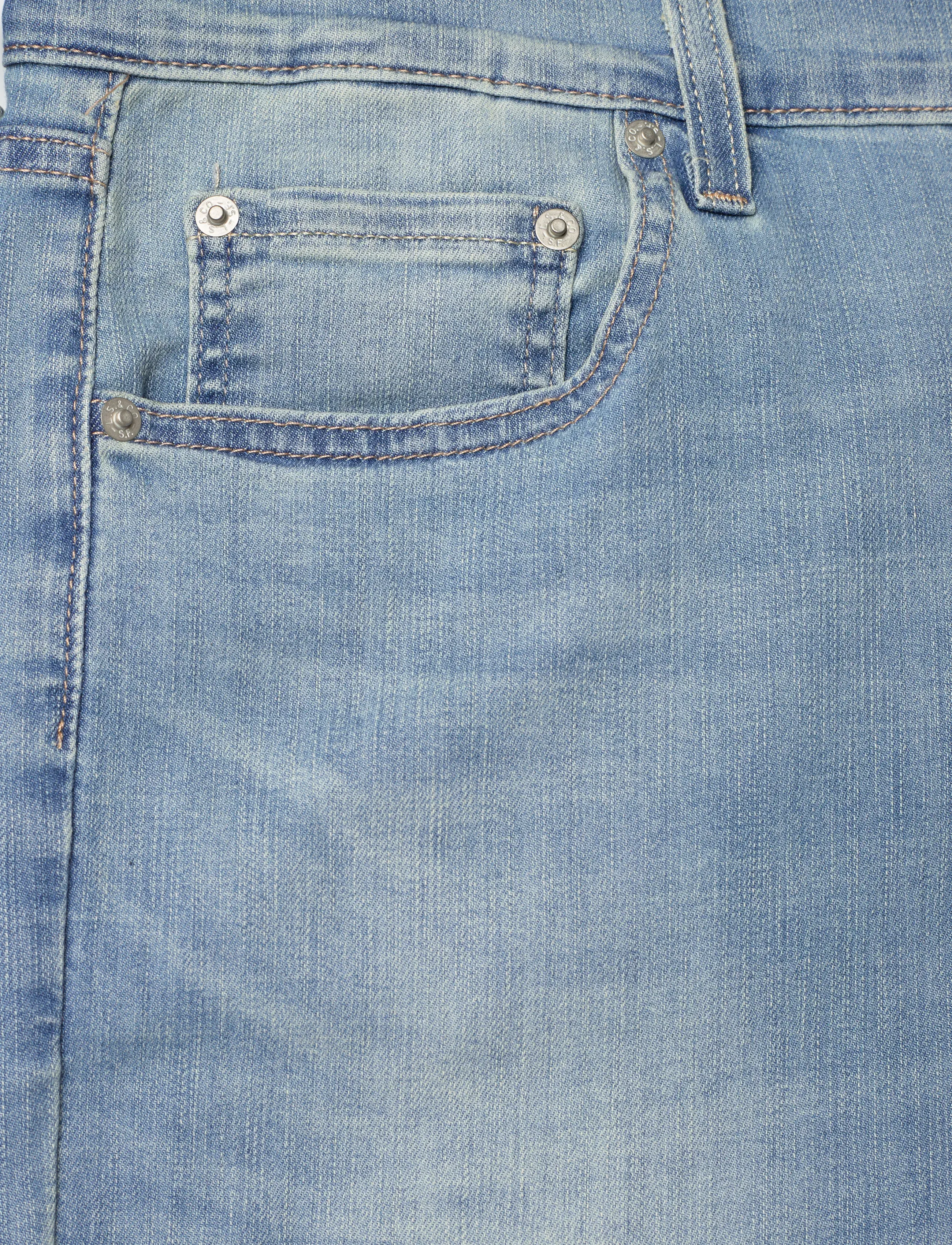 Levi's® - 724 HIGH RISE STRAIGHT SLIPPED - straight jeans - med indigo - worn in - 5