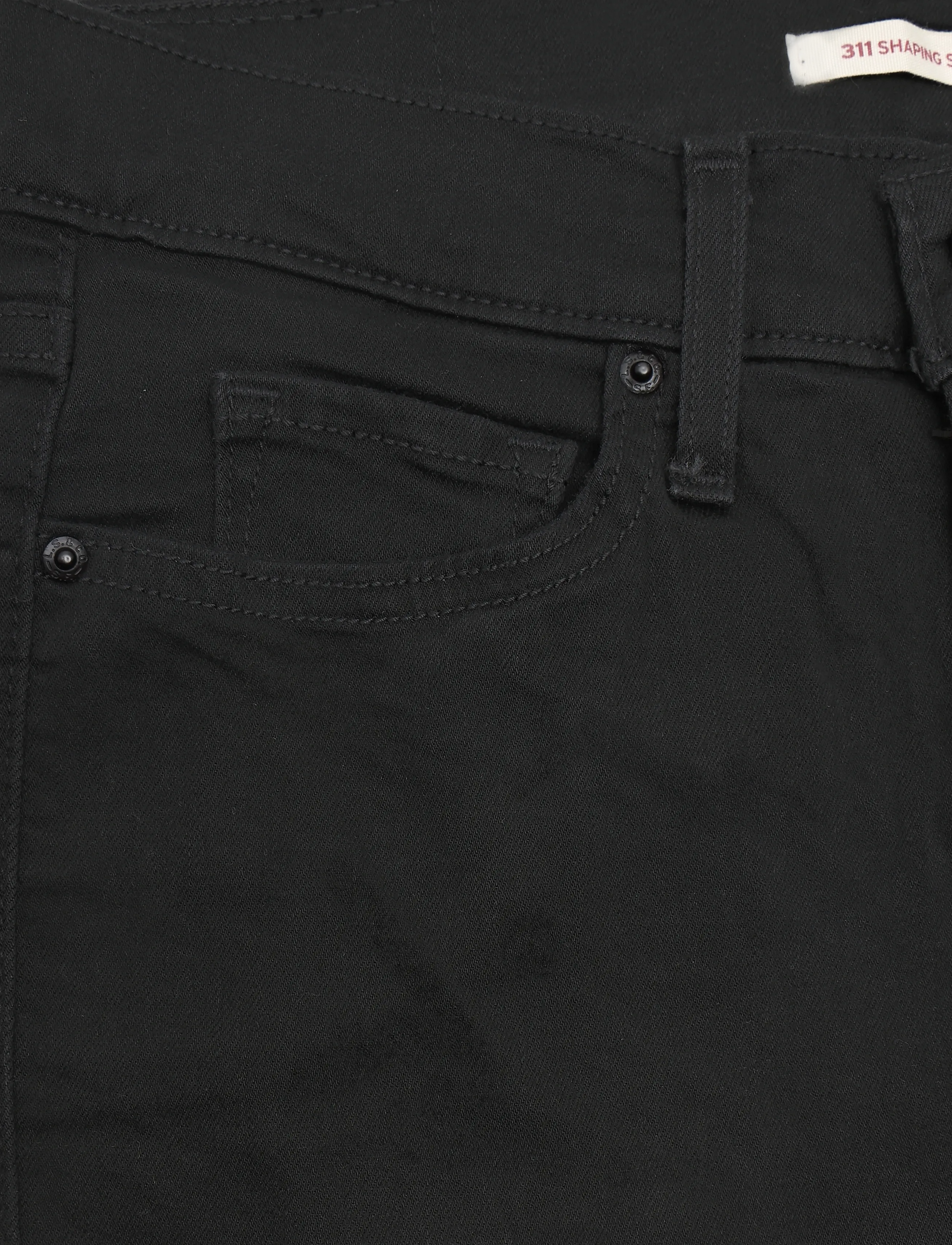Levi's® - 311 SHAPING SKINNY SOFT BLACK - skinny jeans - blacks - 2