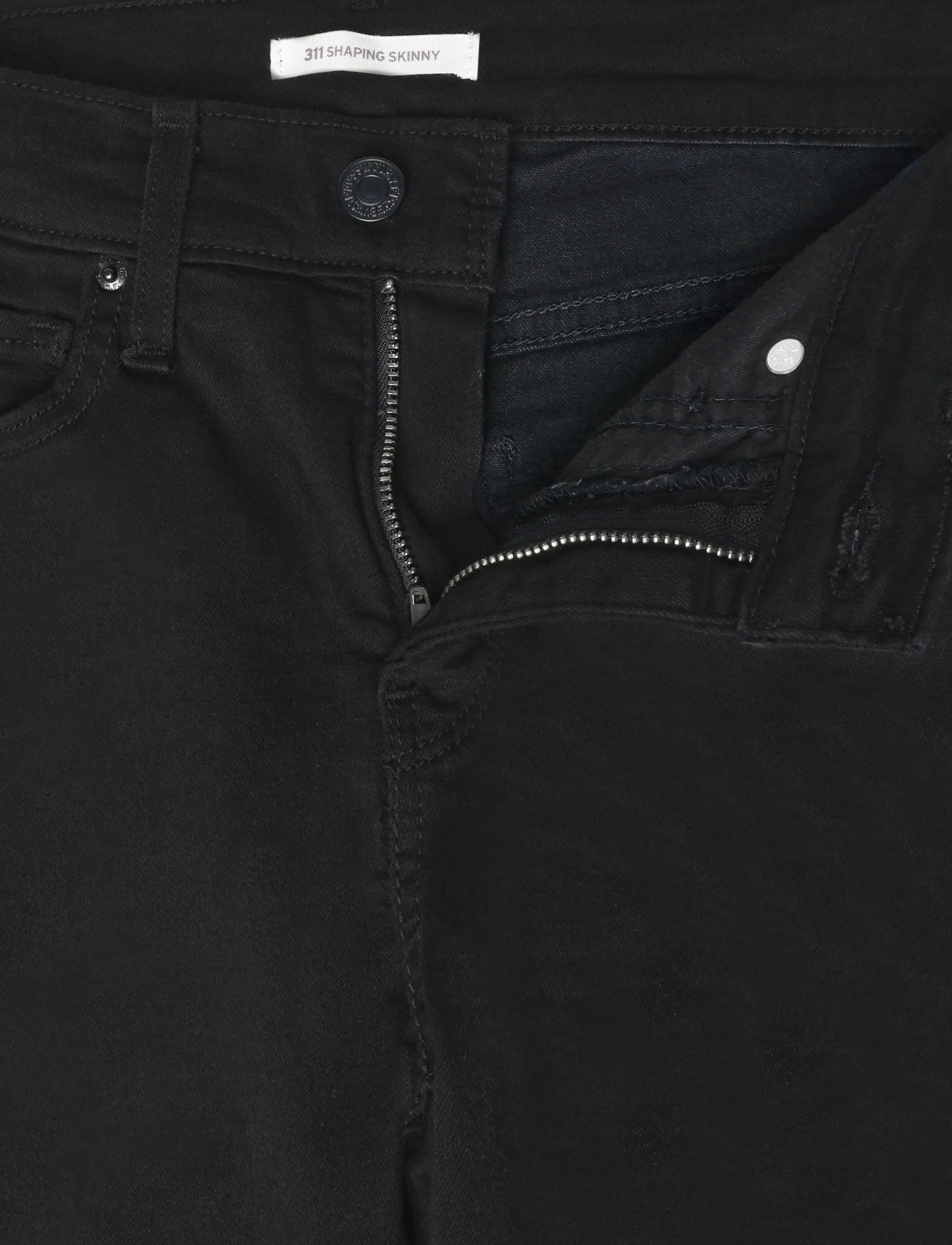 Levi's® - 311 SHAPING SKINNY SOFT BLACK - skinny jeans - blacks - 3